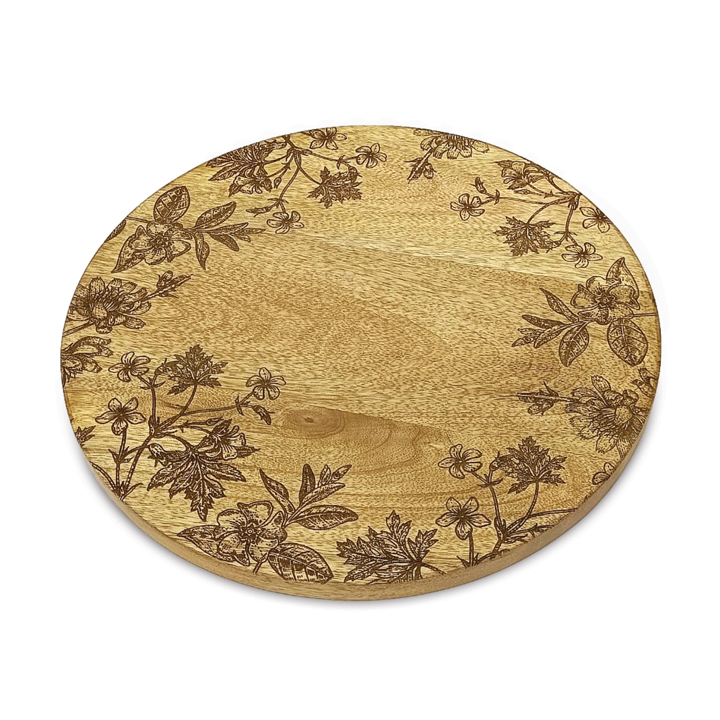Tray 12"D Wood