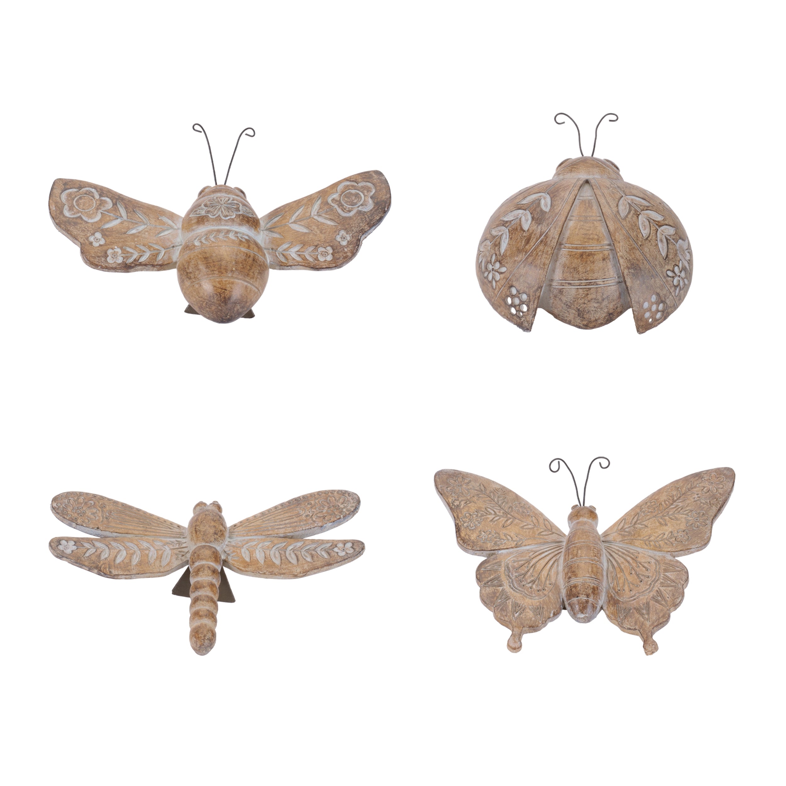 Insect (4 Asst) 2.25"H, 2.5"H, 2.75"H Resin