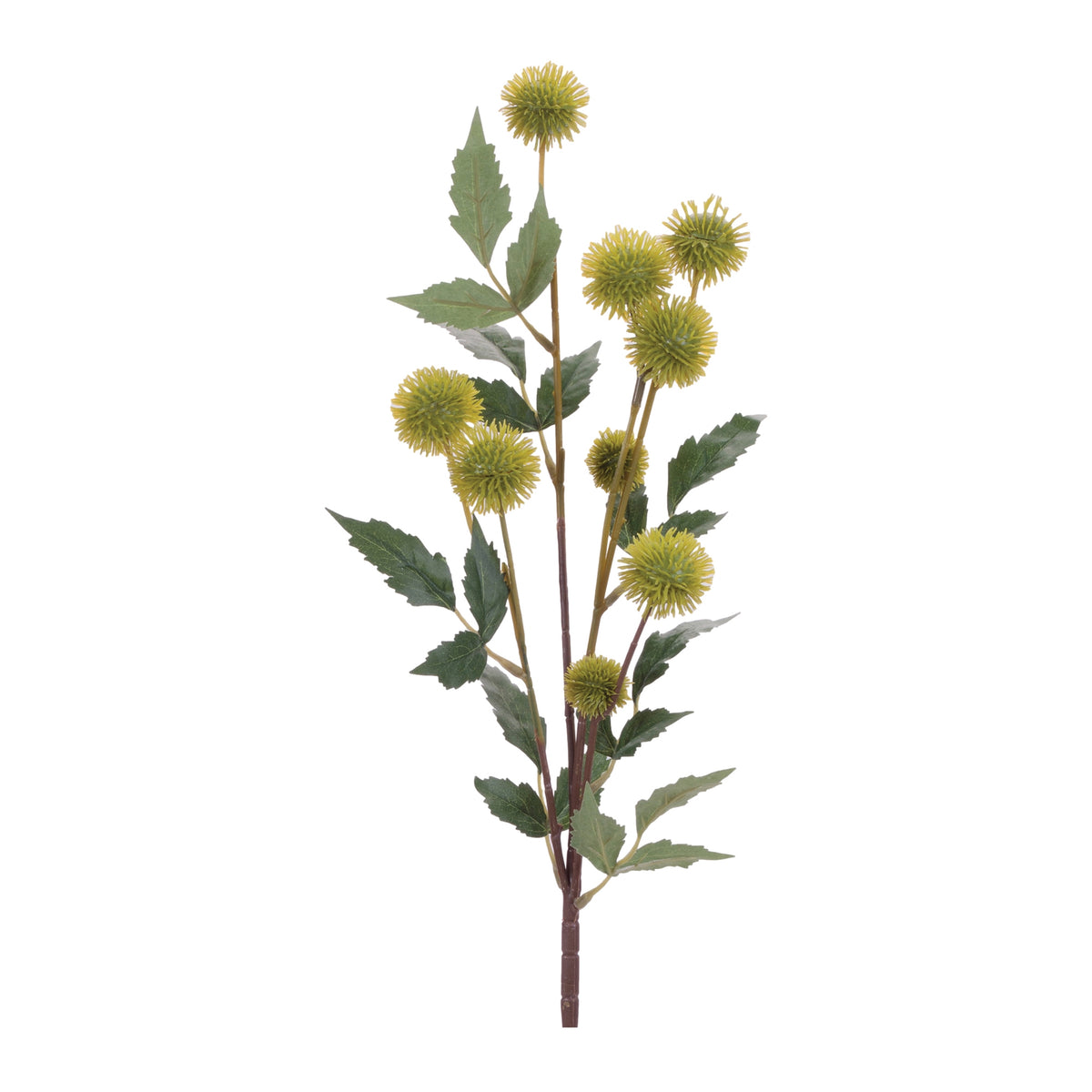 Green Faux Pod Branches (Set of 6)