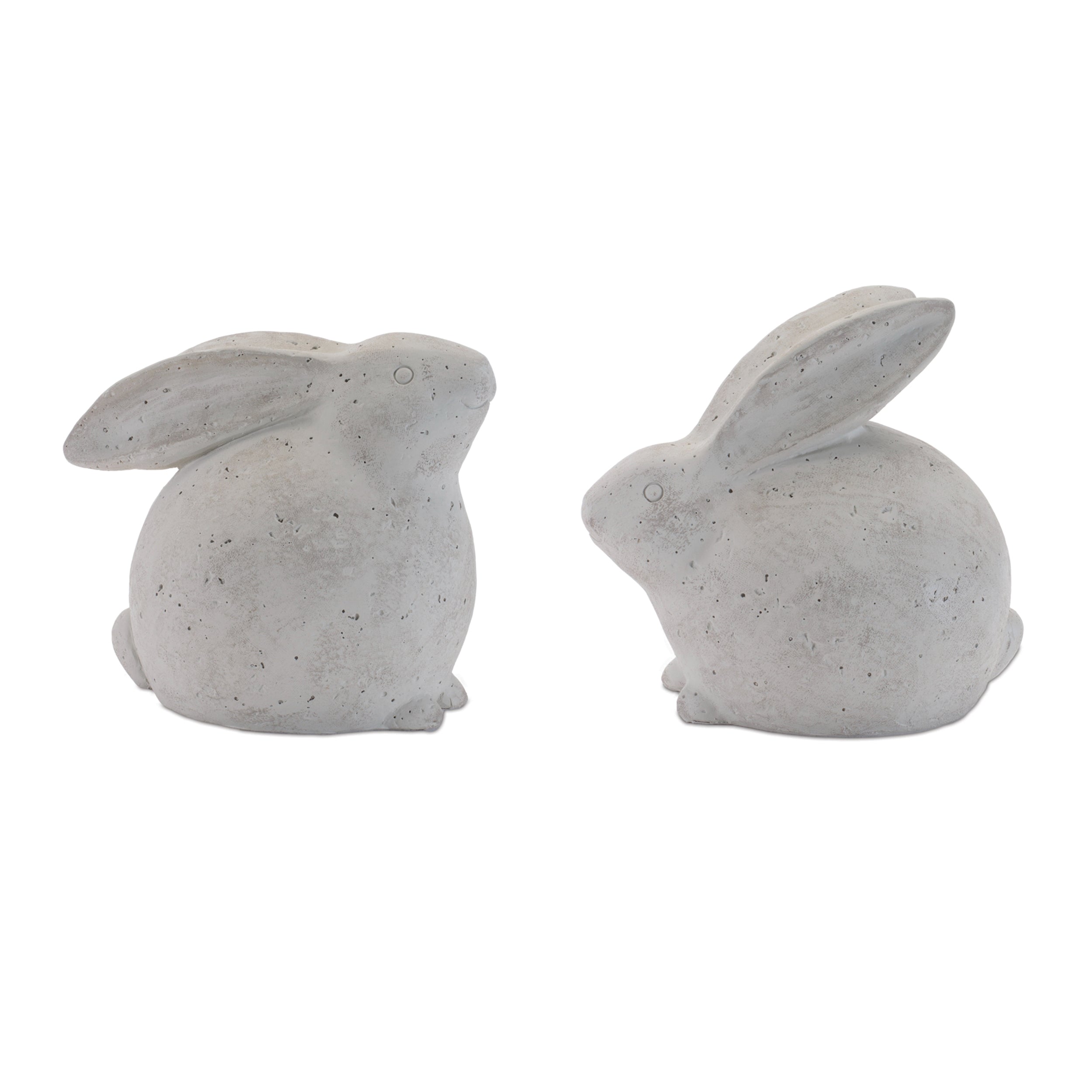Rabbit (2 Asst) 5.25"H, 5.75"H Resin