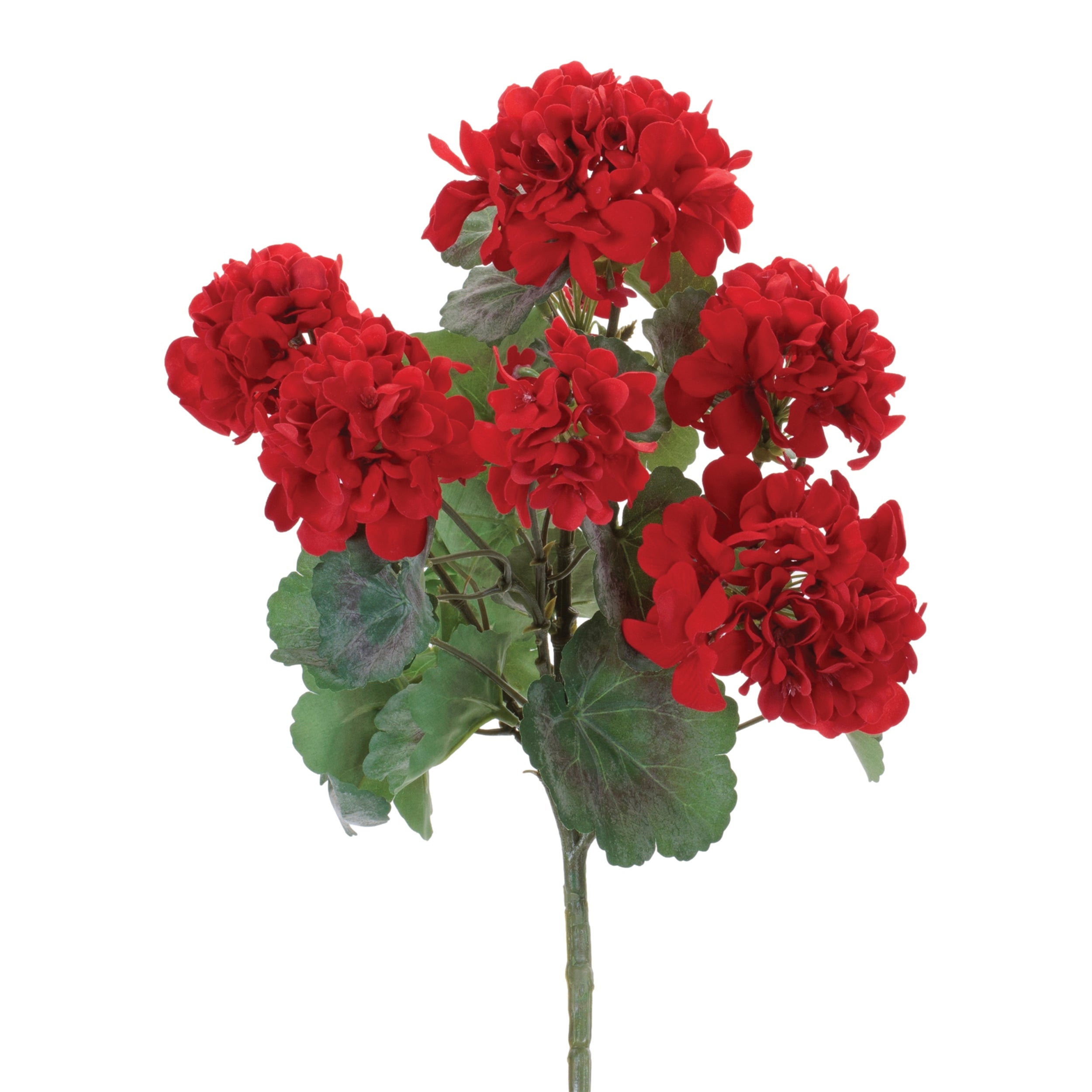 Geranium Bush 17.25”H Polyester