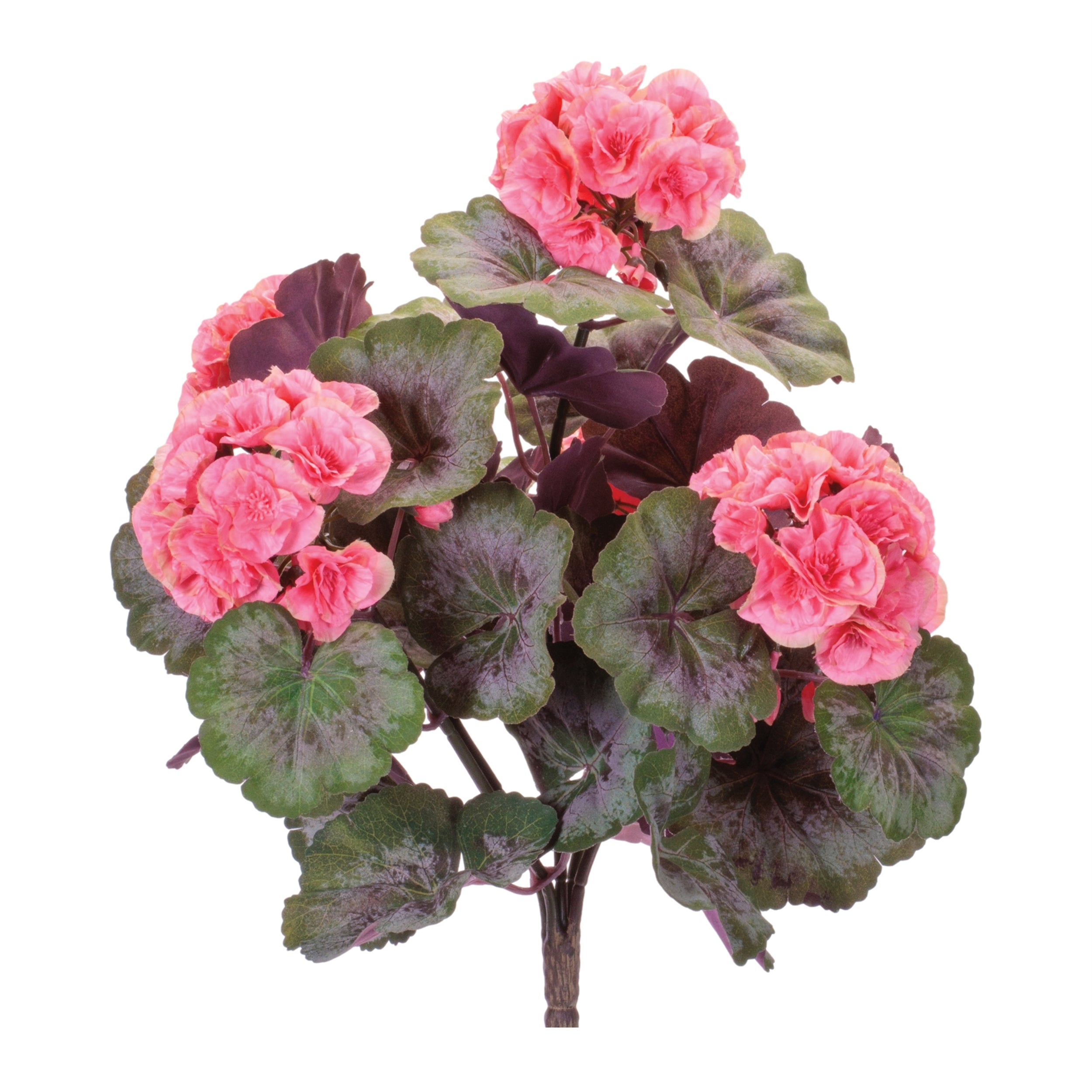 Geranium Bush 19”H Polyester