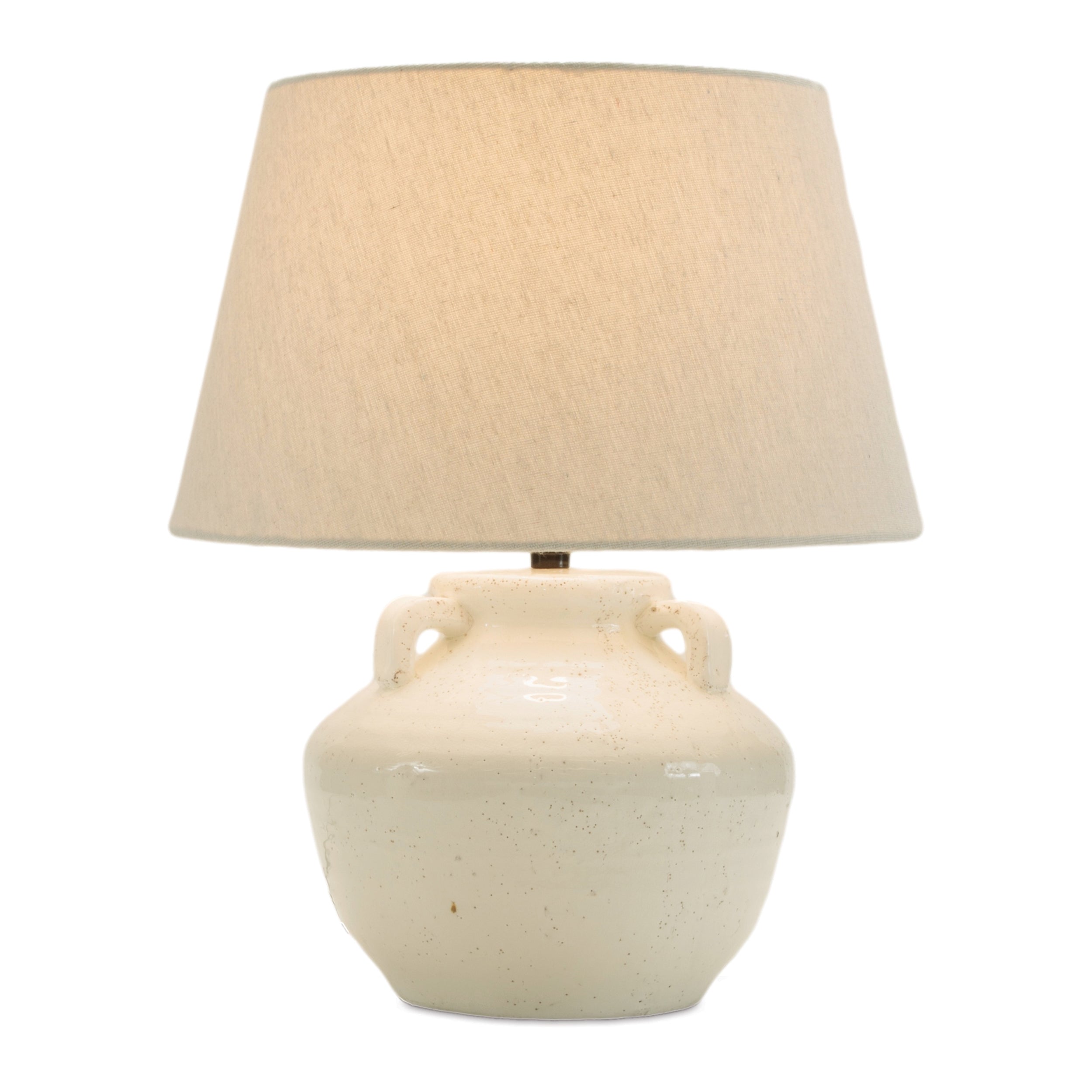 Table Lamp 18.5”H Terra Cotta/Linen
