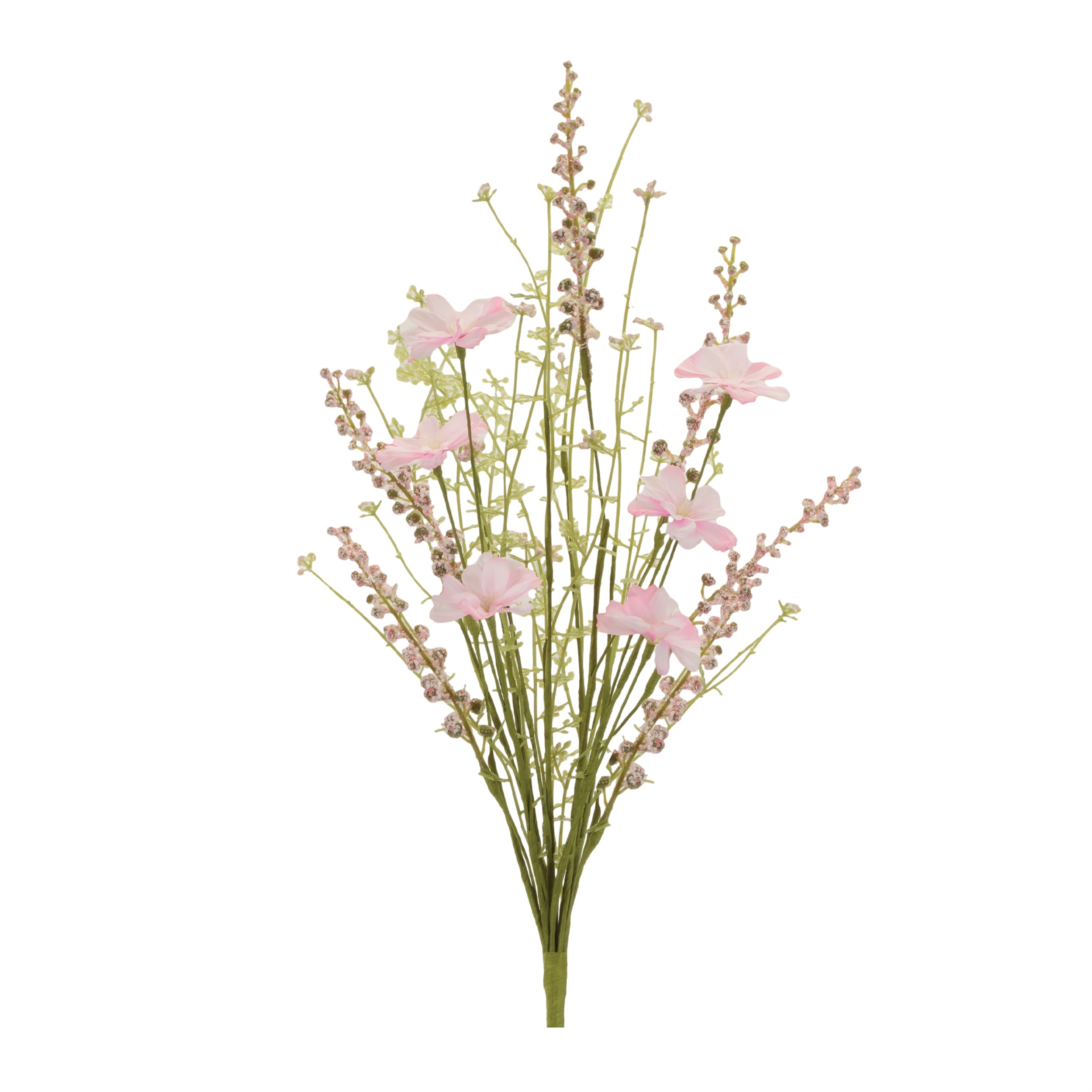 Mixed Cosmos Bush 20.5”H Polyester/