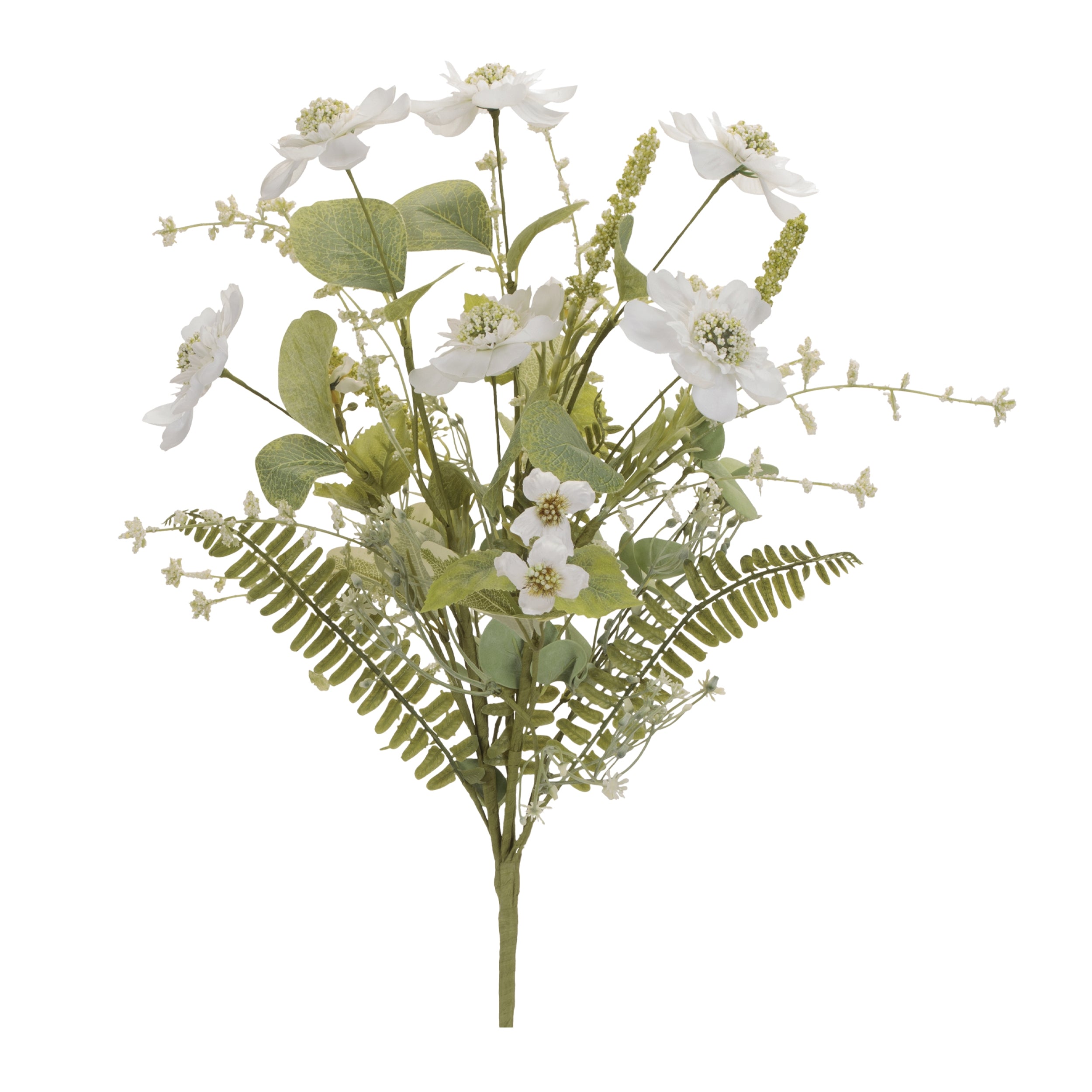 Mixed Floral Bush 20”H Polyester