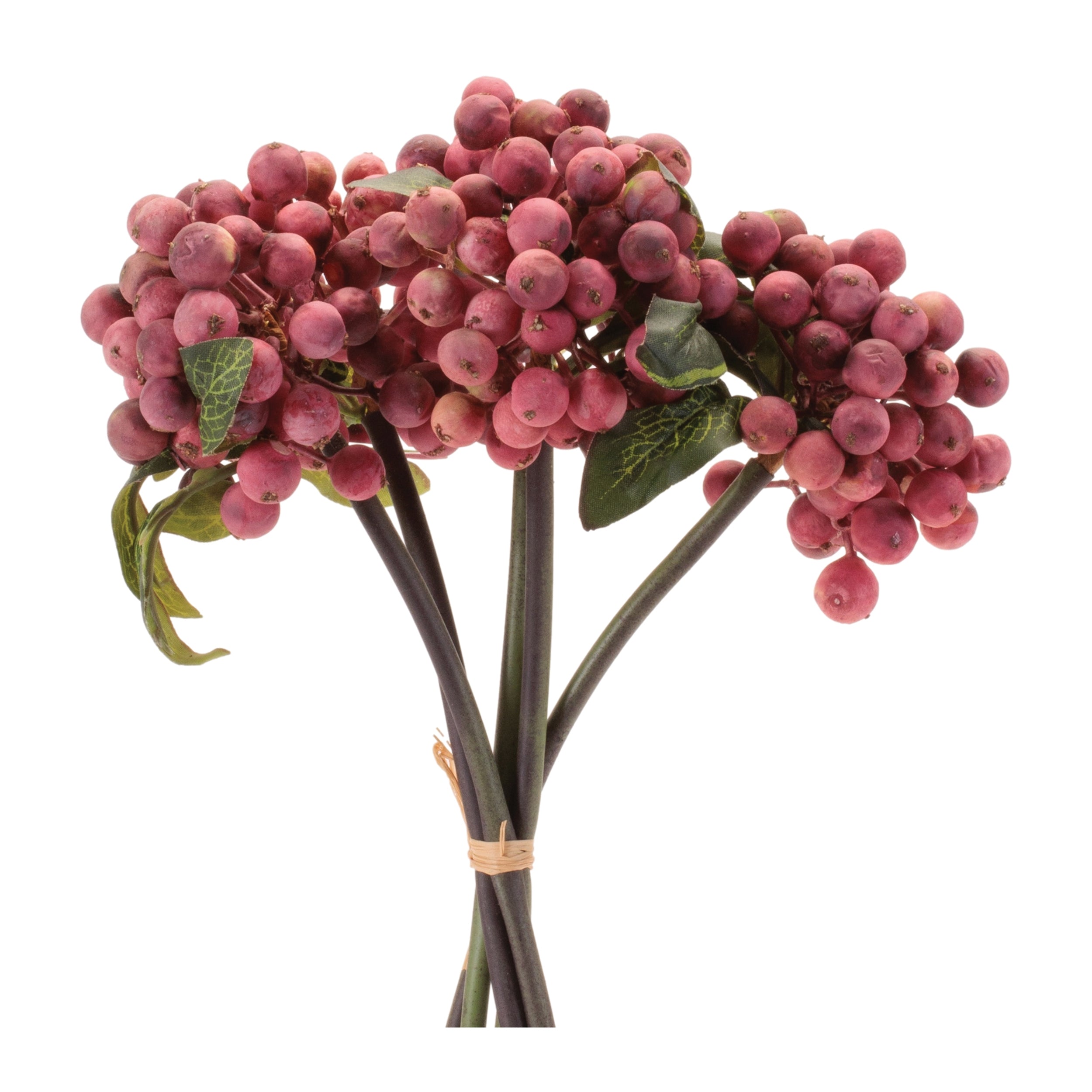 Berry Bundle (Set of 4) 11"H Styrofoam/Polyester