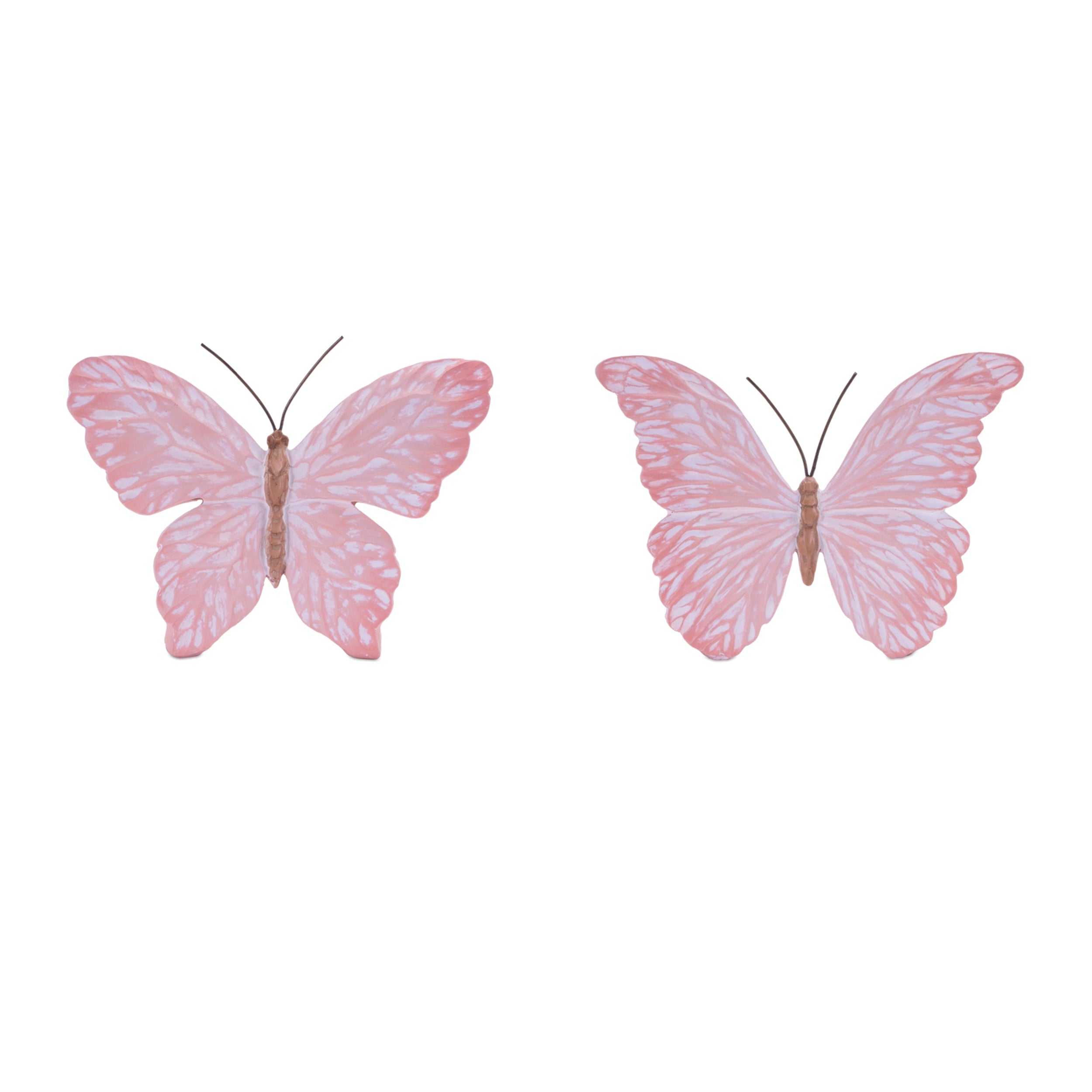 Butterfly (2 Asst) 5”H Resin/Metal