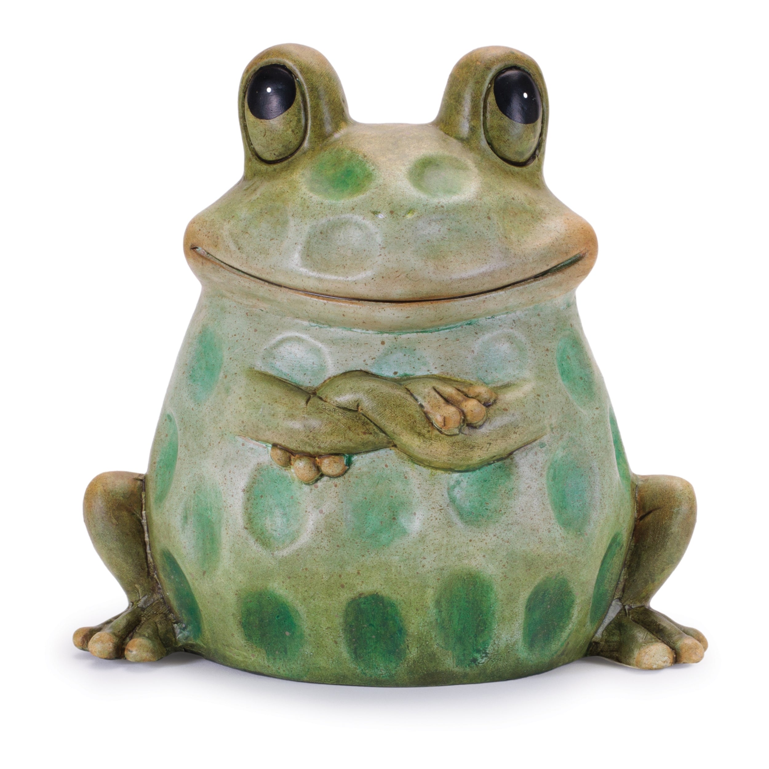 Frog 7.25”H Terra Cotta