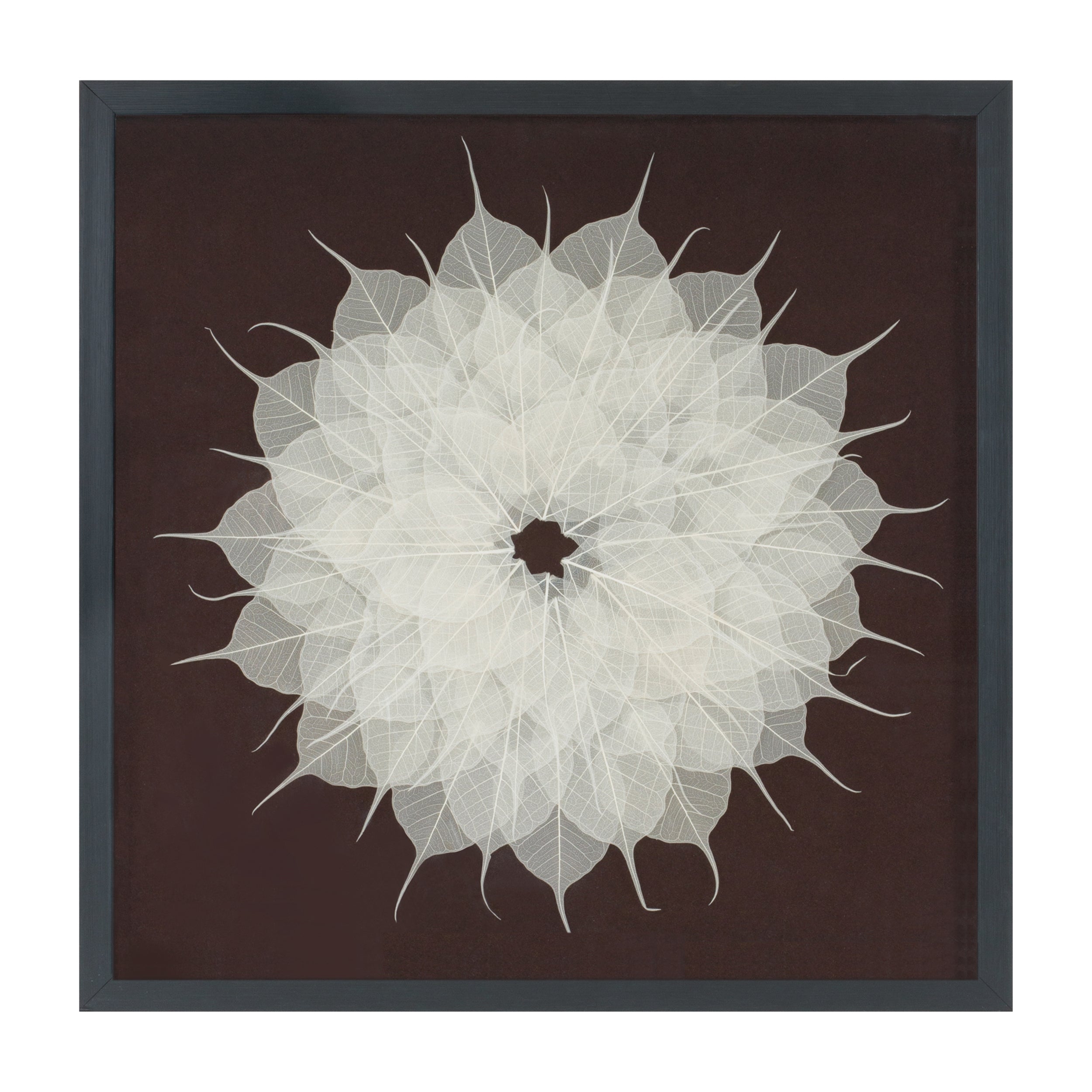 Shadow Box 20”SQ Paper/Wood/Glass