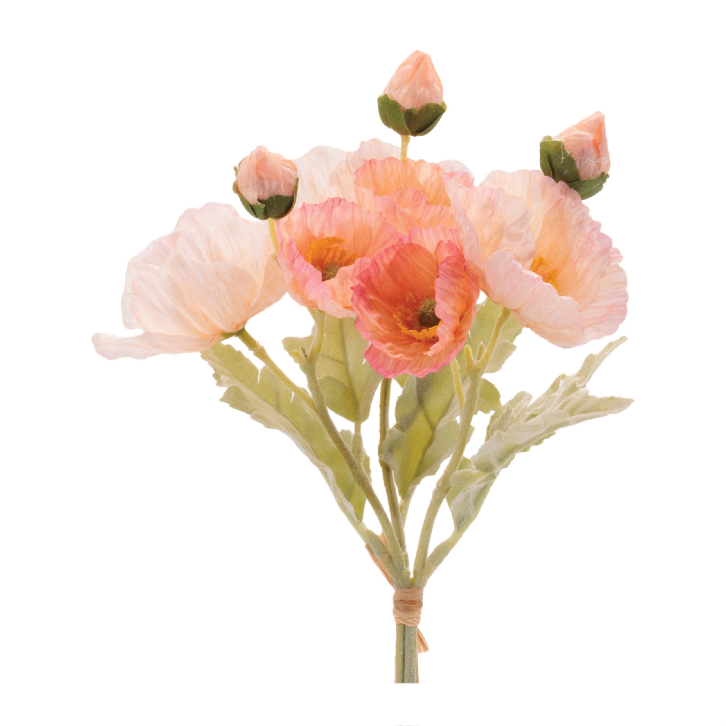 Poppy Bundle 13.75”H Polyester