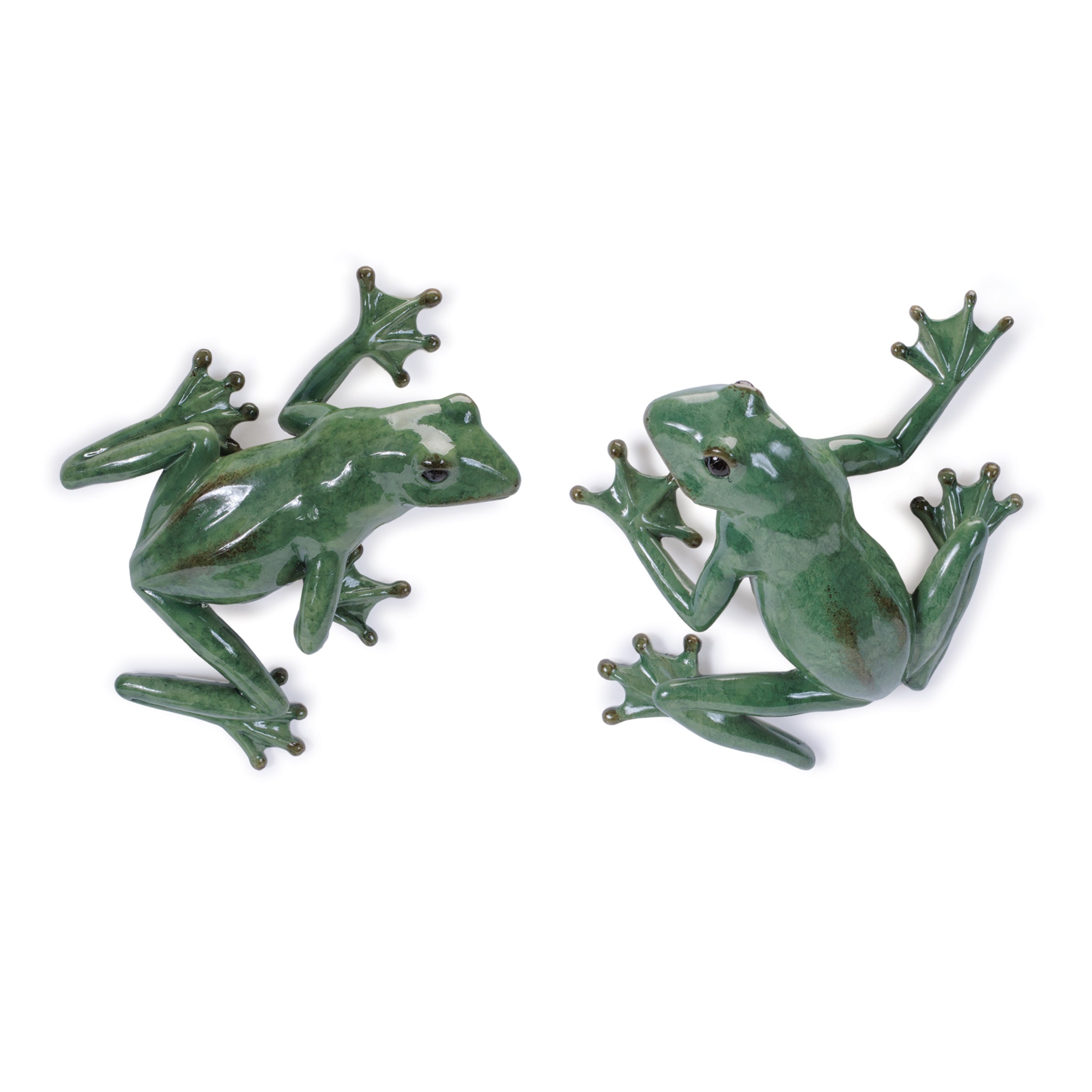 Hanging Frog (2 Asst) 7.75"L x 3.25"H Resin