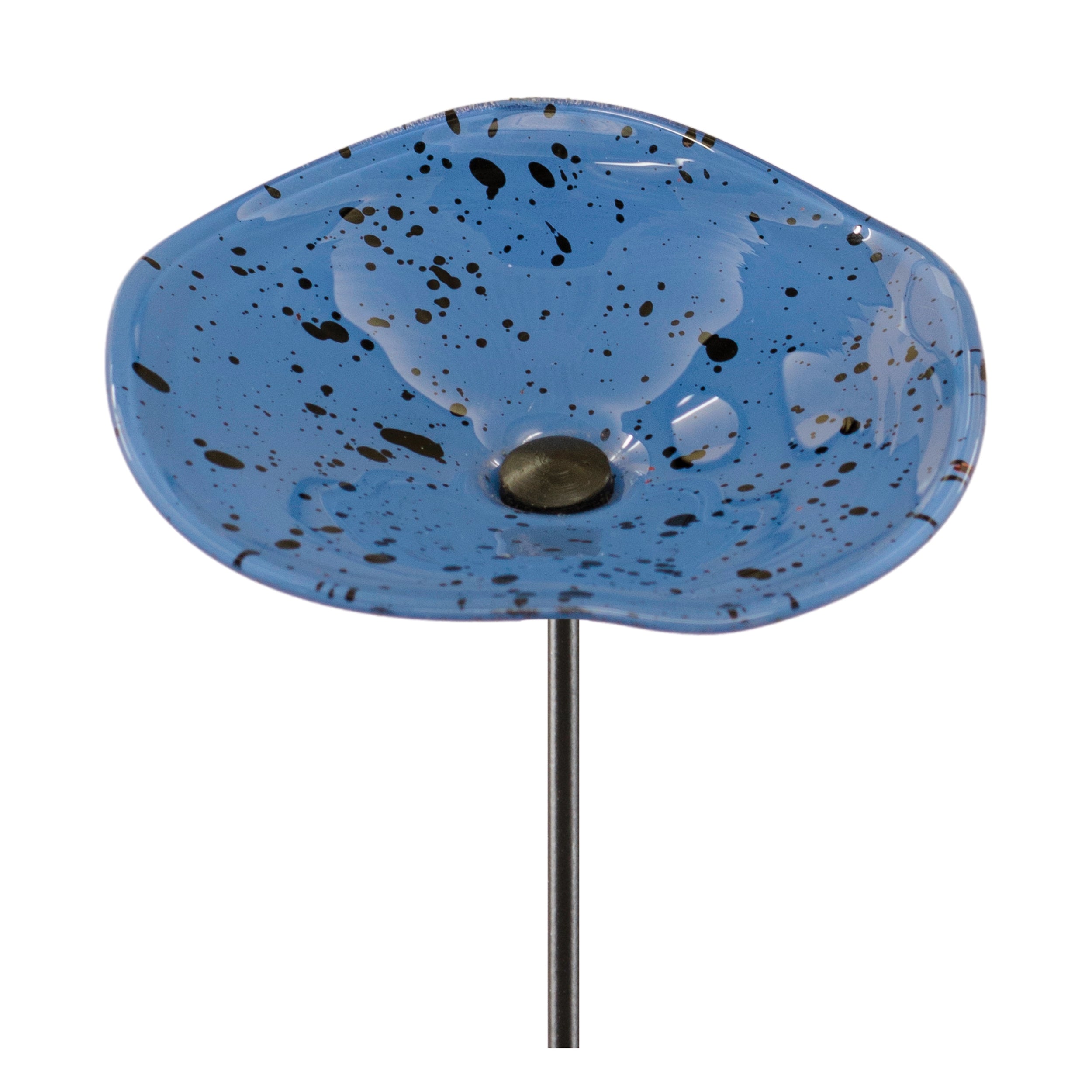 Flower Stake 18”H Glass/Iron