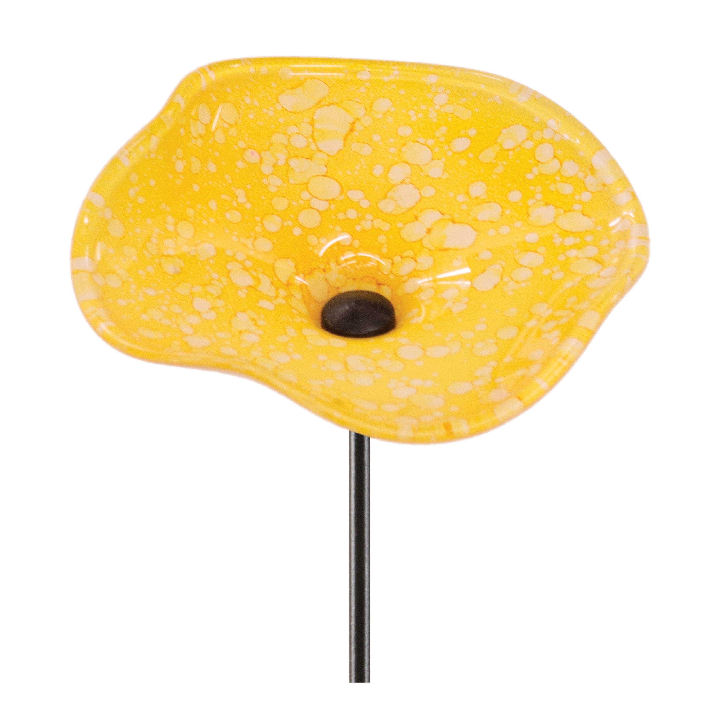 Flower Stake 18”H Glass/Iron