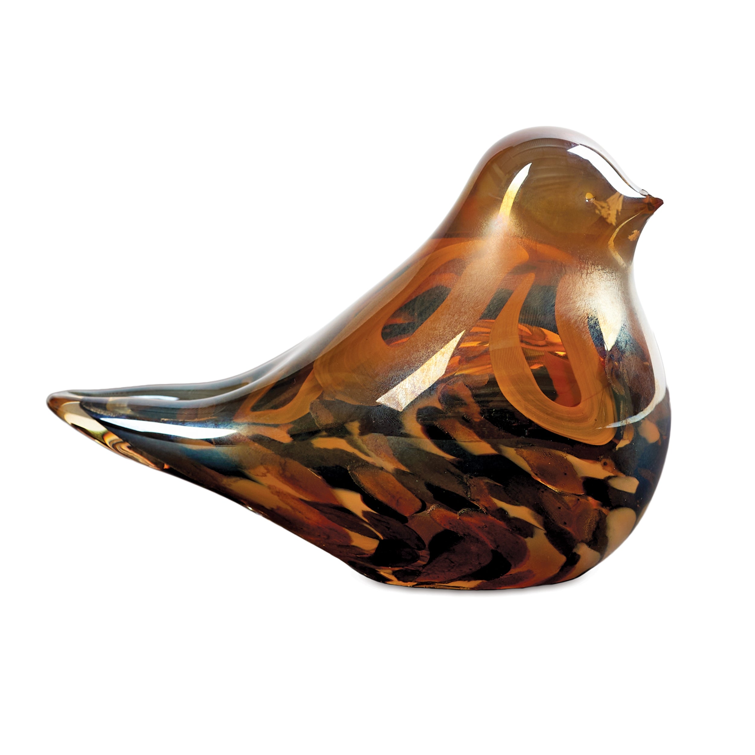 Bird 4"L x 2.5"H Glass