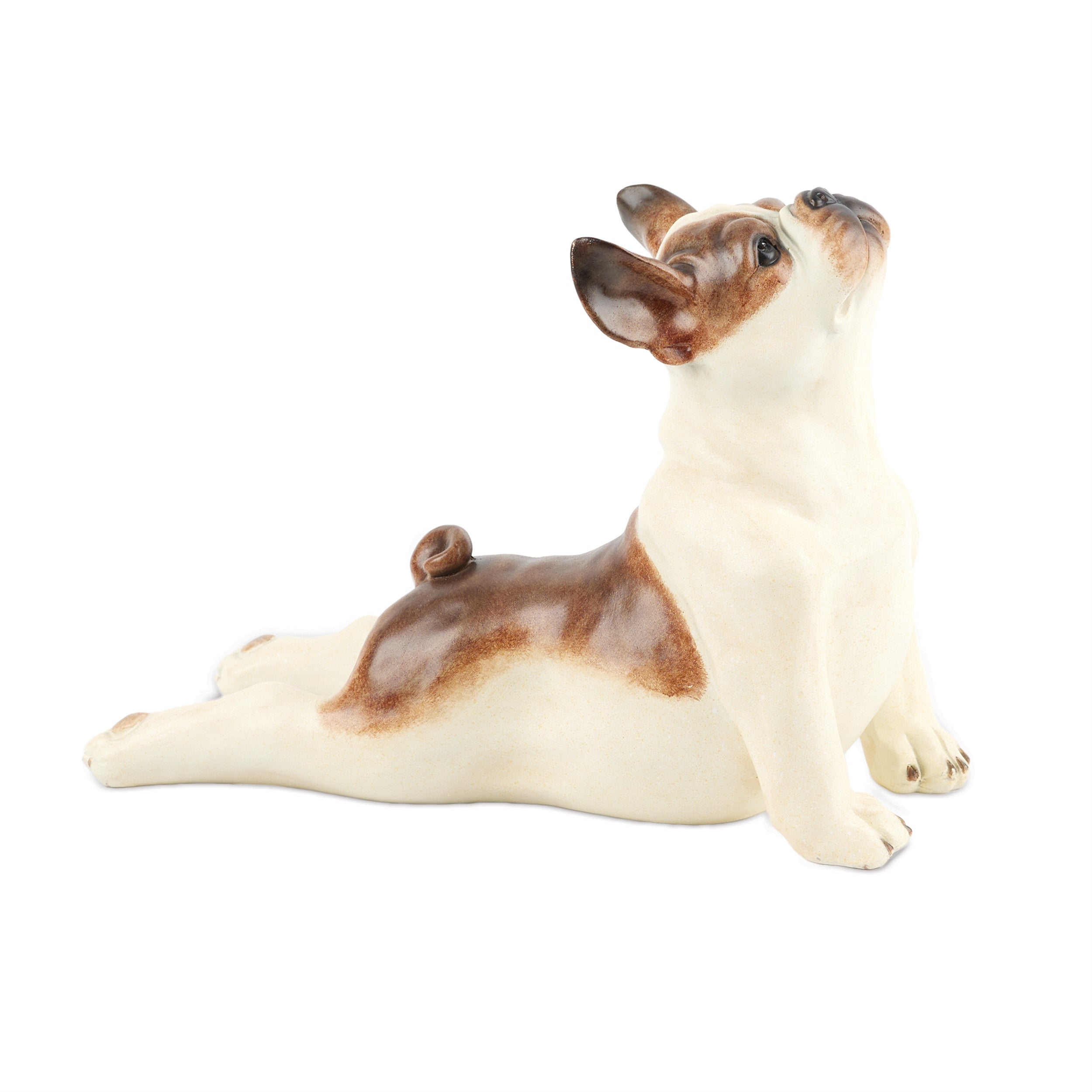 Dog Yoga 15"L x 11"H Resin