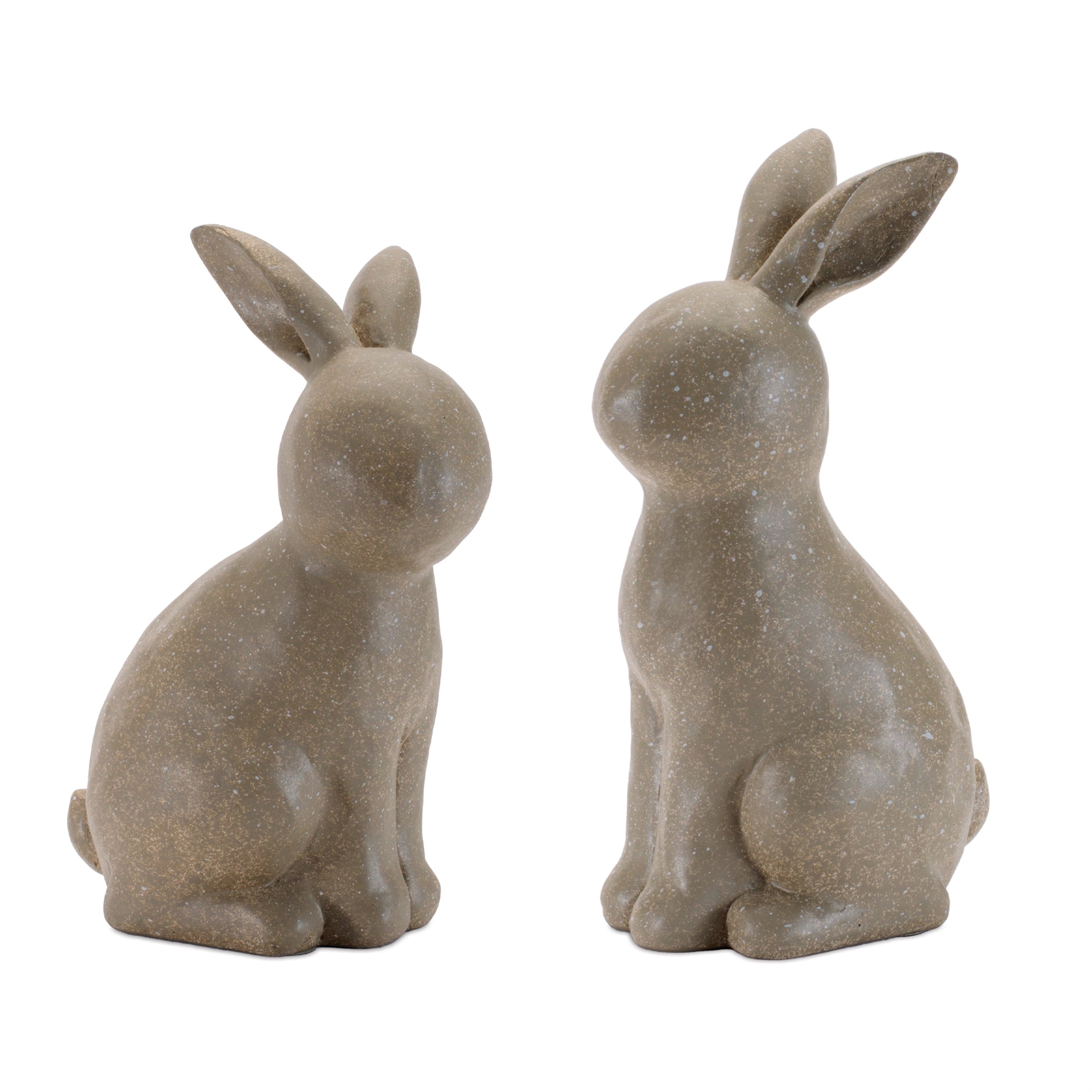 Rabbit (2 Asst) 5.75"H, 6.5"H Resin