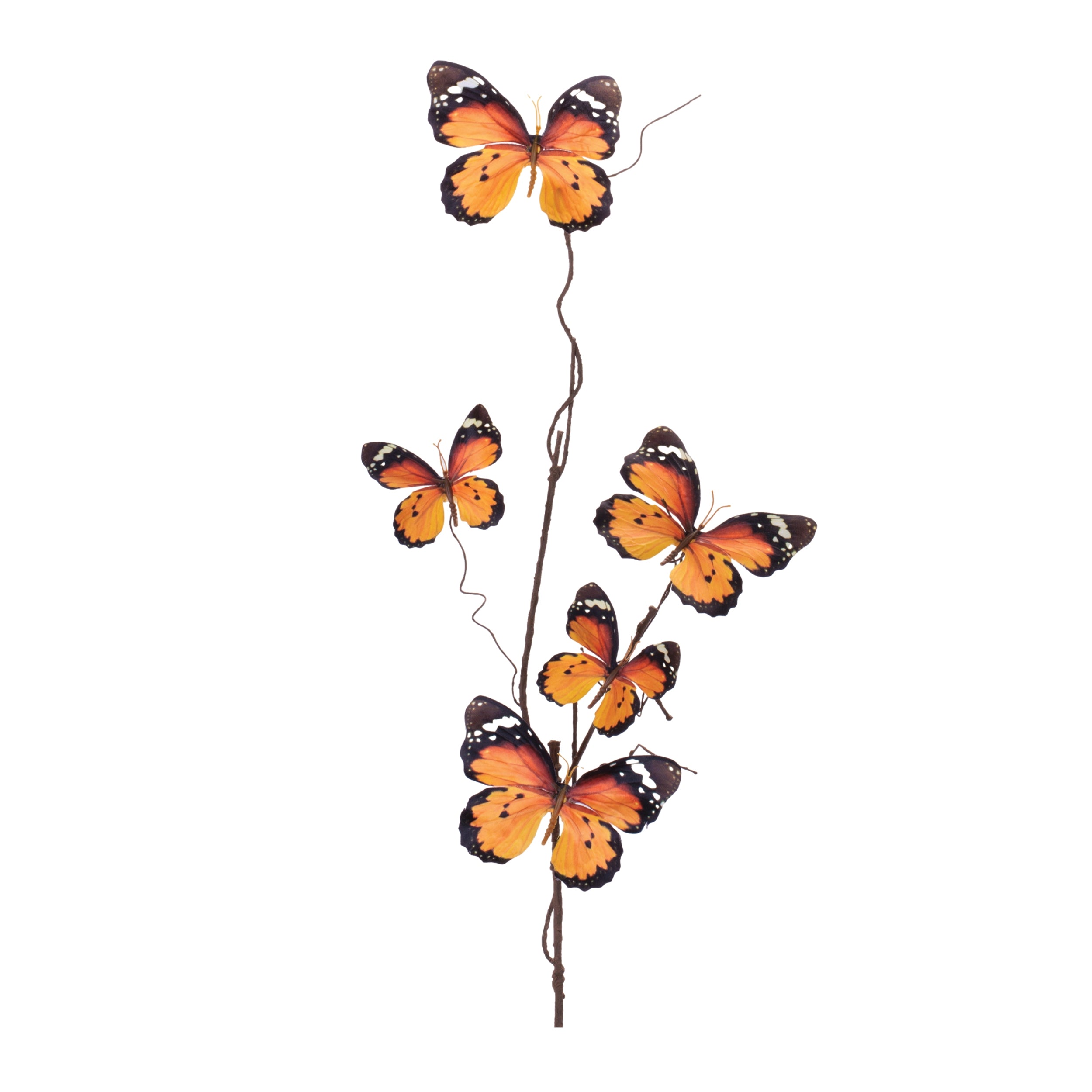 Butterfly Spray 32”H Fabric/