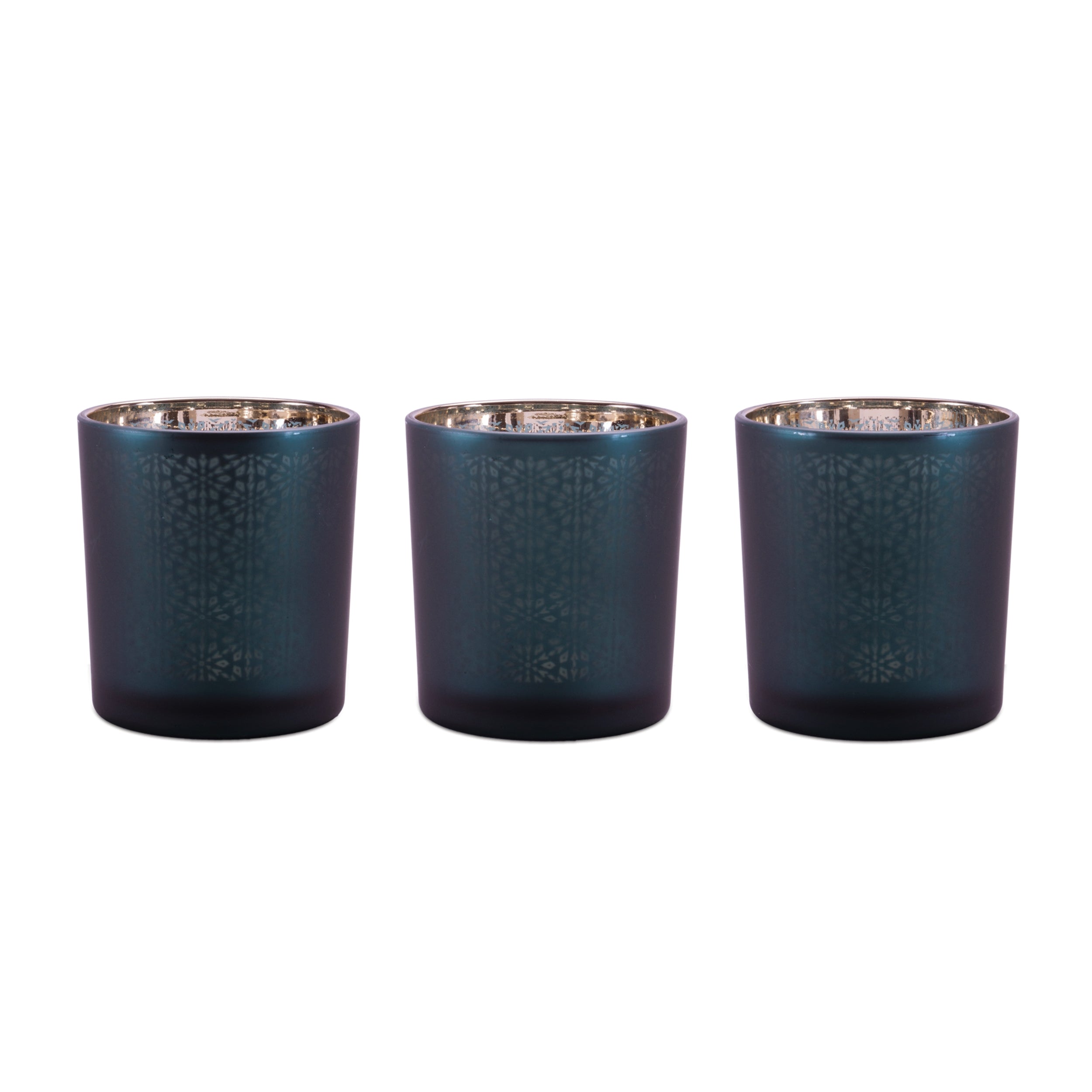 Votive Holder (Set of 3) 2.75"D x 3"H Glass