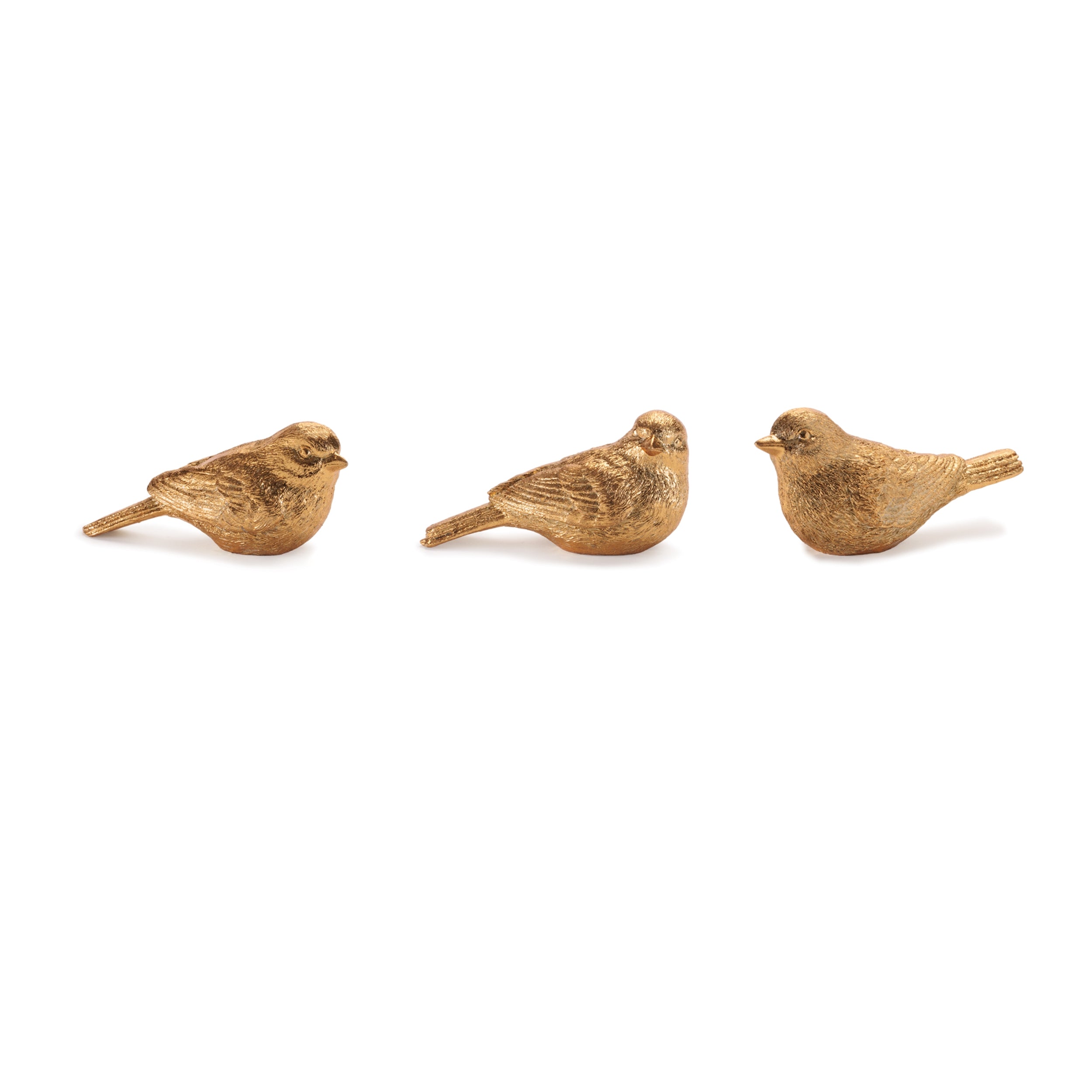 Bird (3 set of) 2.5”H Resin