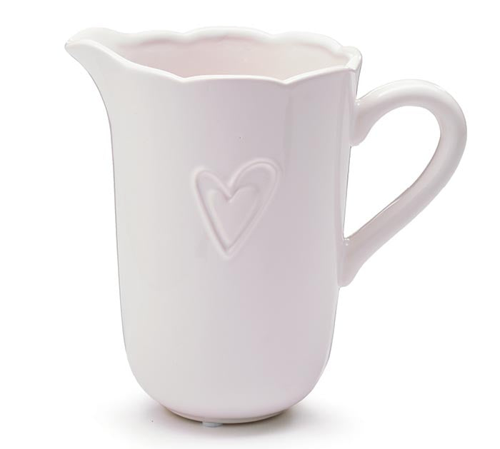 Double Heart Pitcher