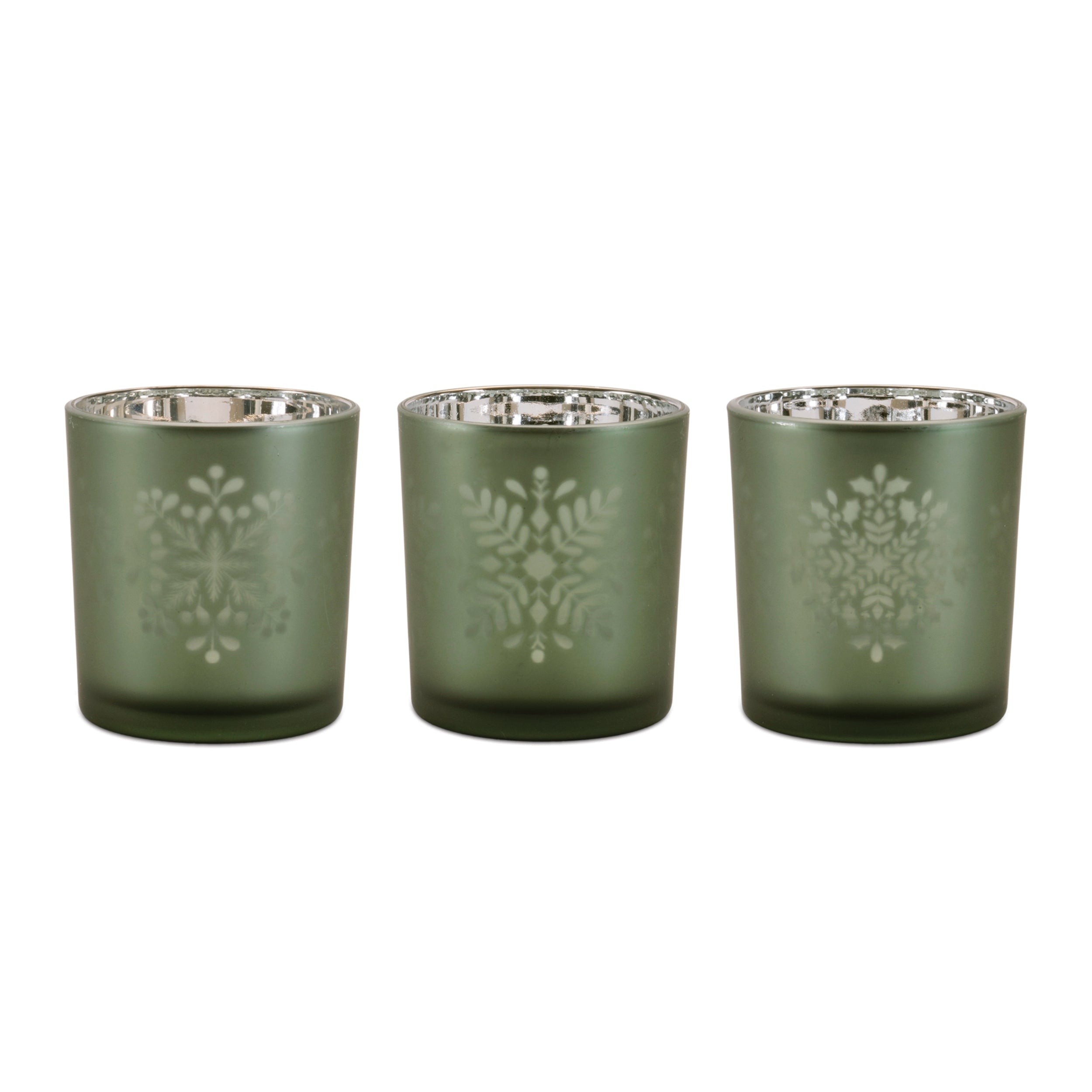Votive Holder (Set of 3) 3”H Glass