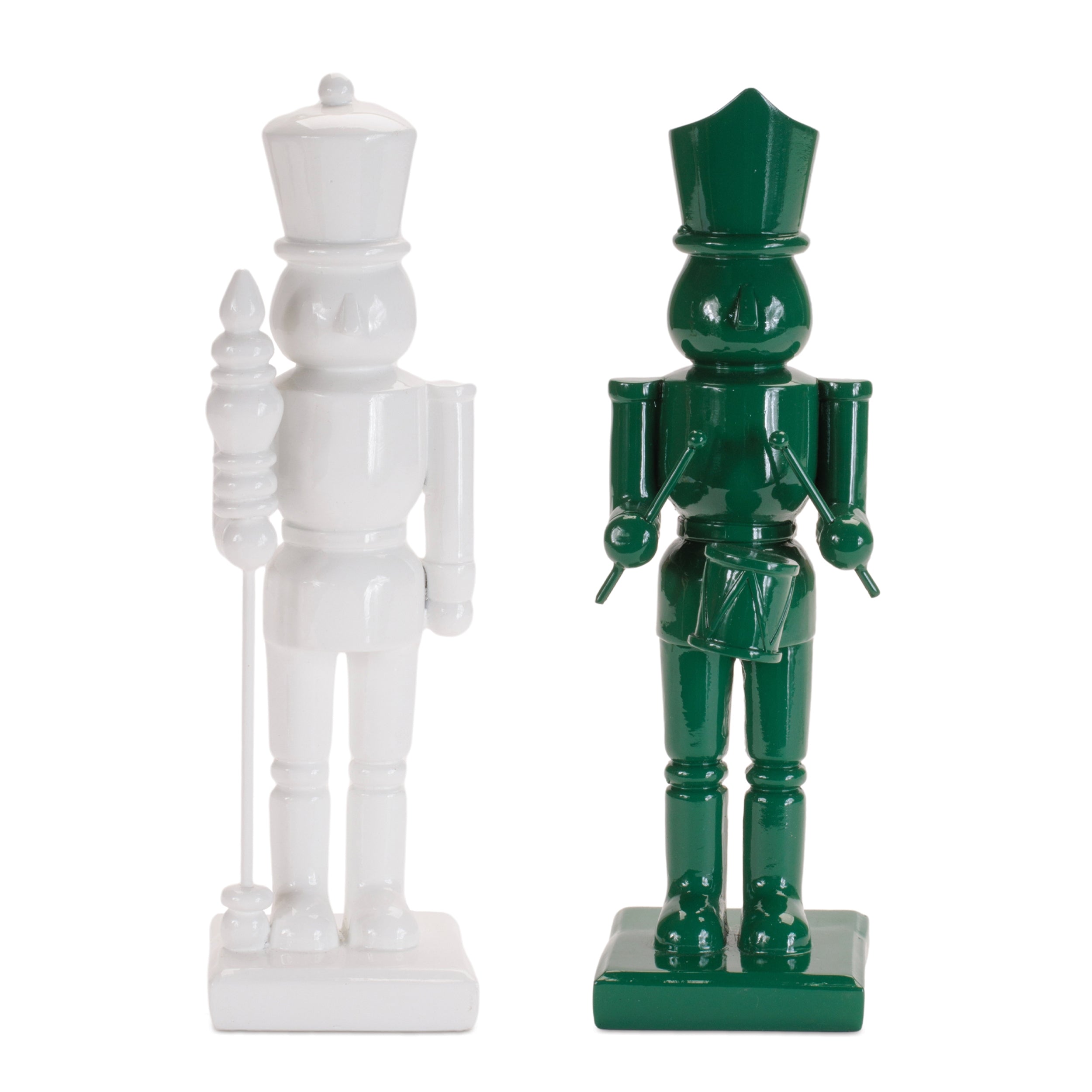 Soldier (2 set of) 9.75”H Resin