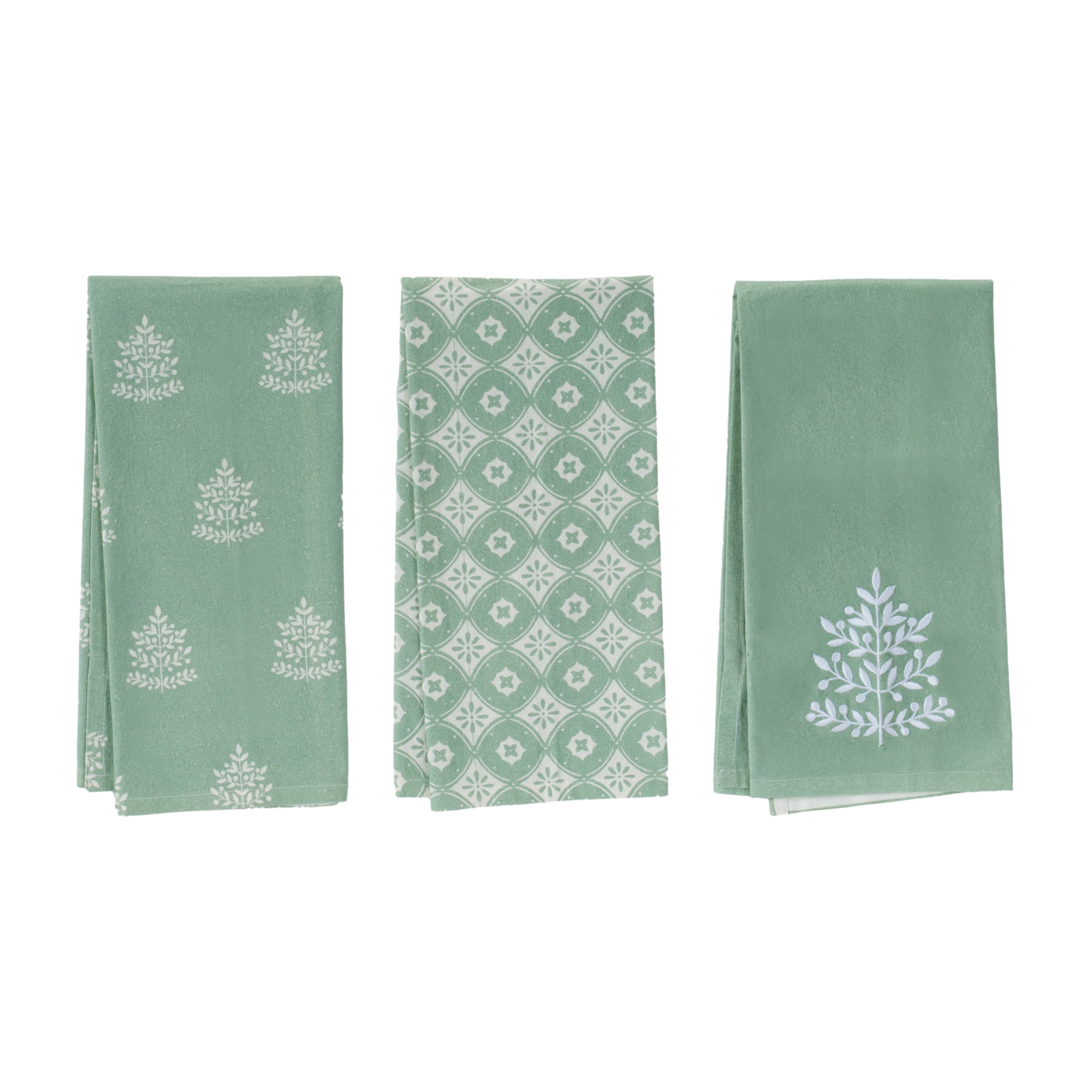 Tea Towel (Set of 3) 18"W x 27"L Cotton