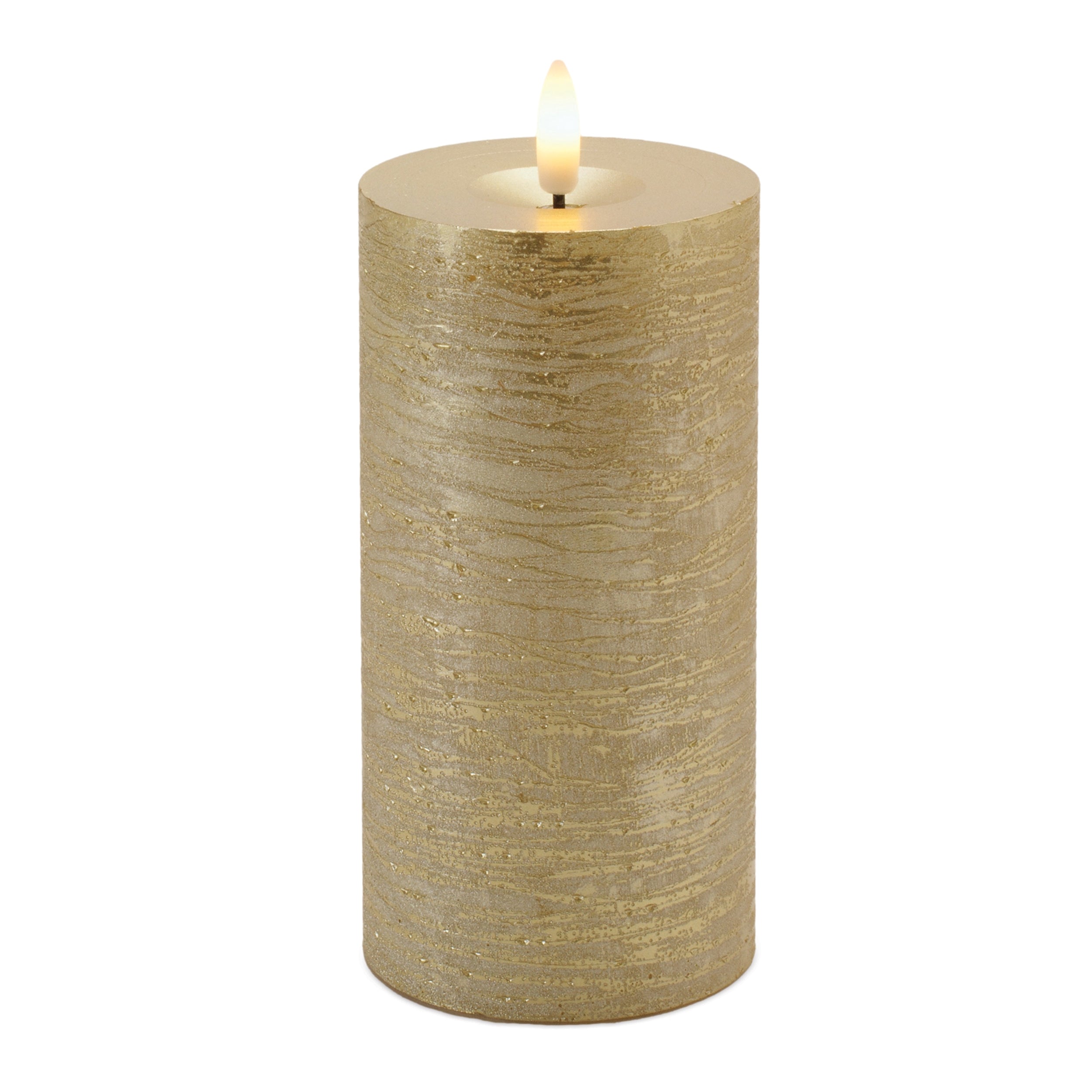 Candle 3"D x 6"H Wax/ 4 & 8 Hr Timer 2 C Batteries Not Included