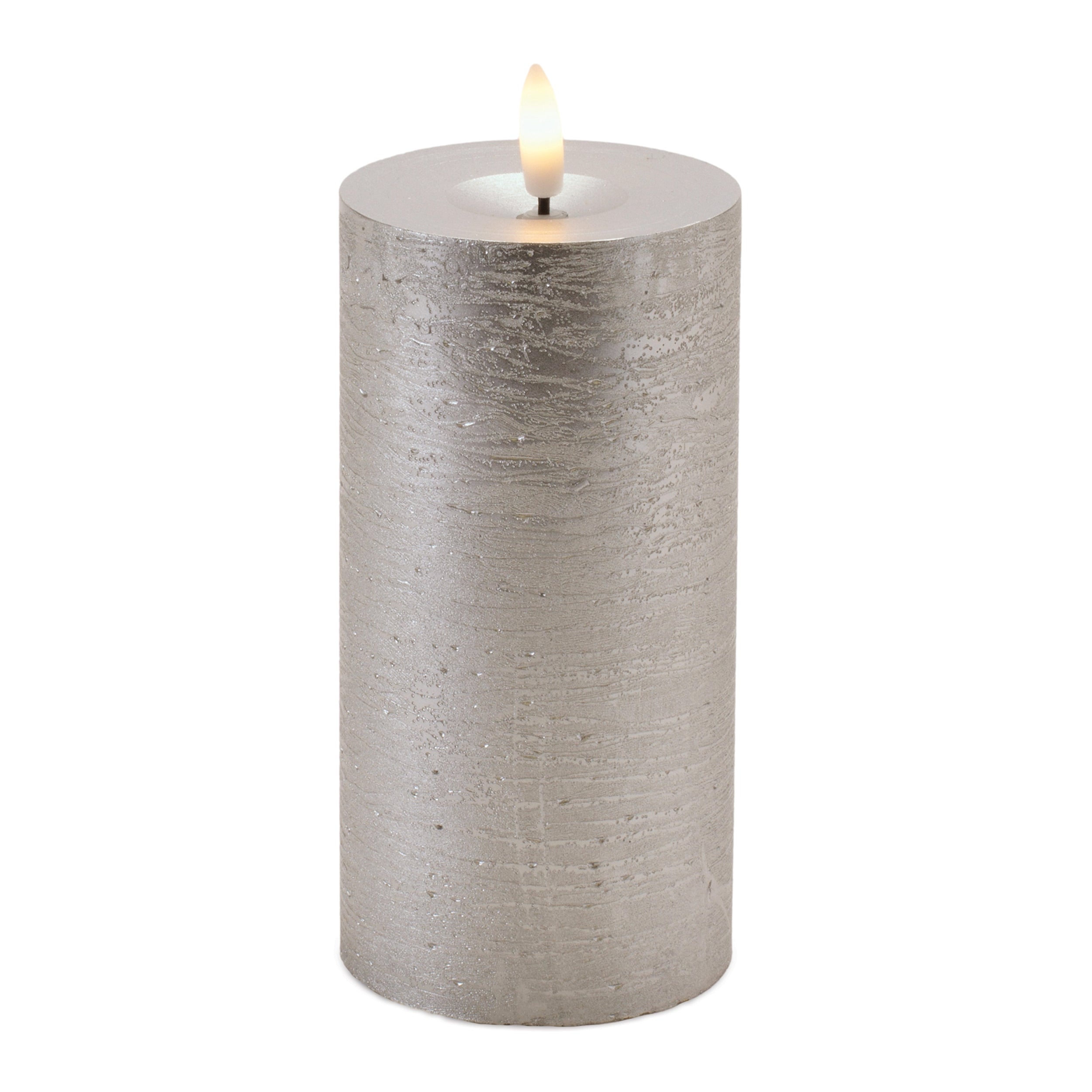 Candle 3"D x 6"H Wax/ 4 & 8 Hr Timer 2 C Batteries Not Included