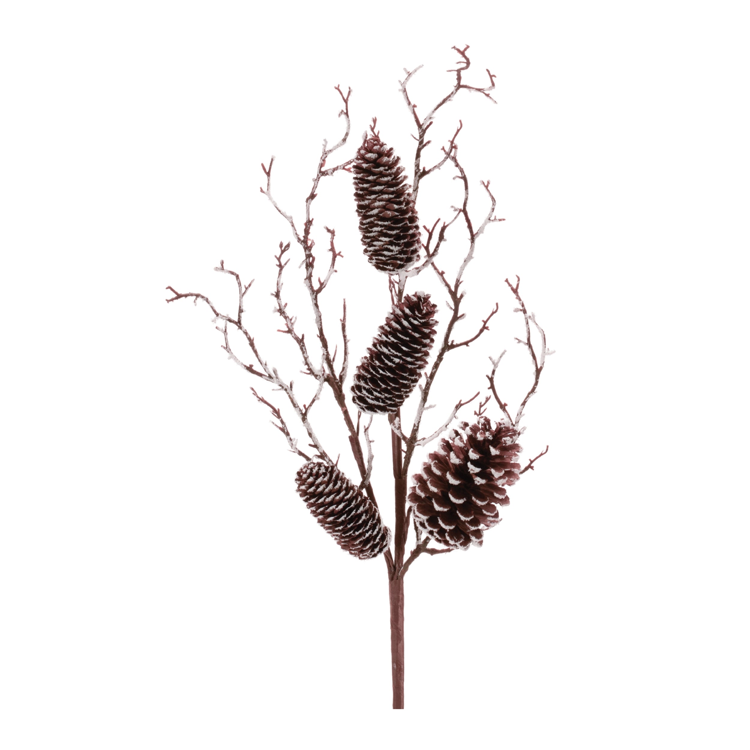 Pine Cone and Twig Spray 27.5”H Pine Cones/Wire