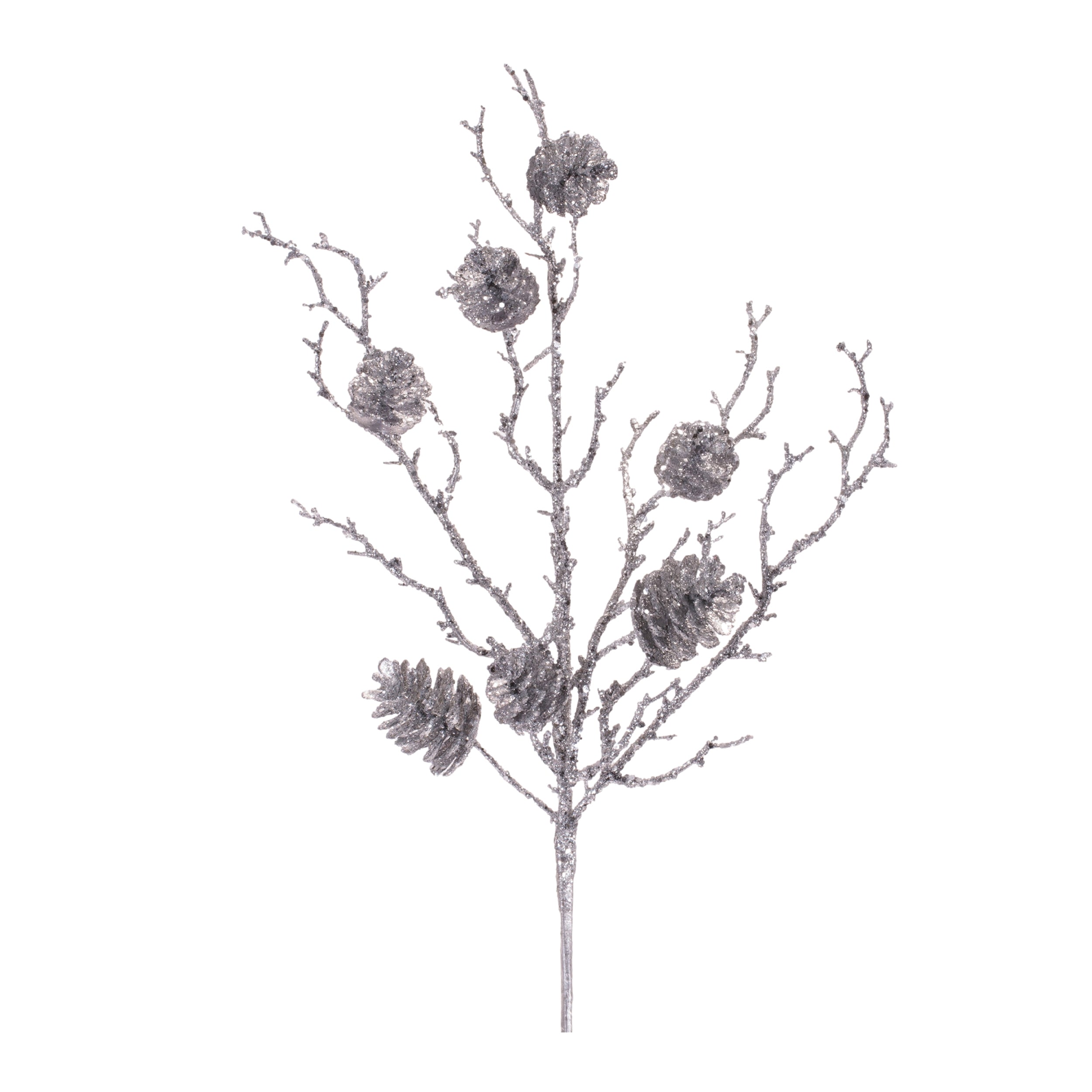 Pine Cone and Twig Spray 19”H