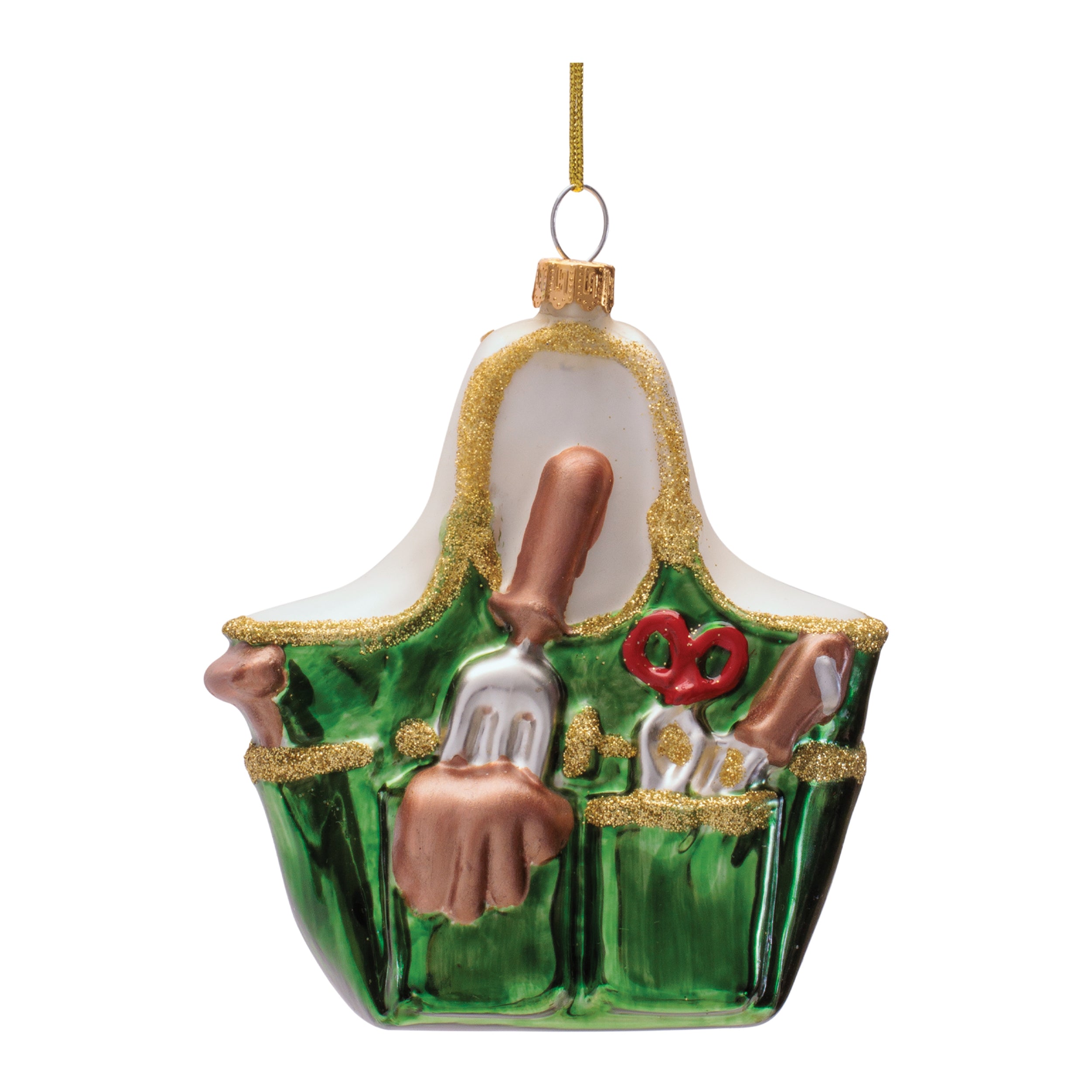 Gardening Ornament 4”H Glass