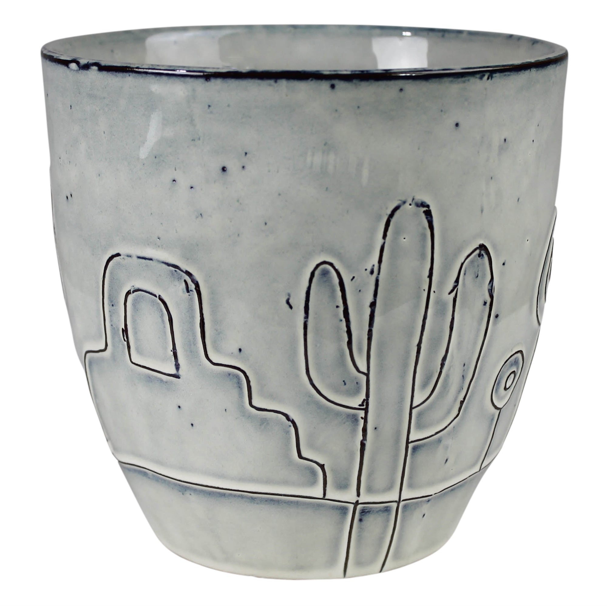 Topac Cachepot, Ceramic - Lrg