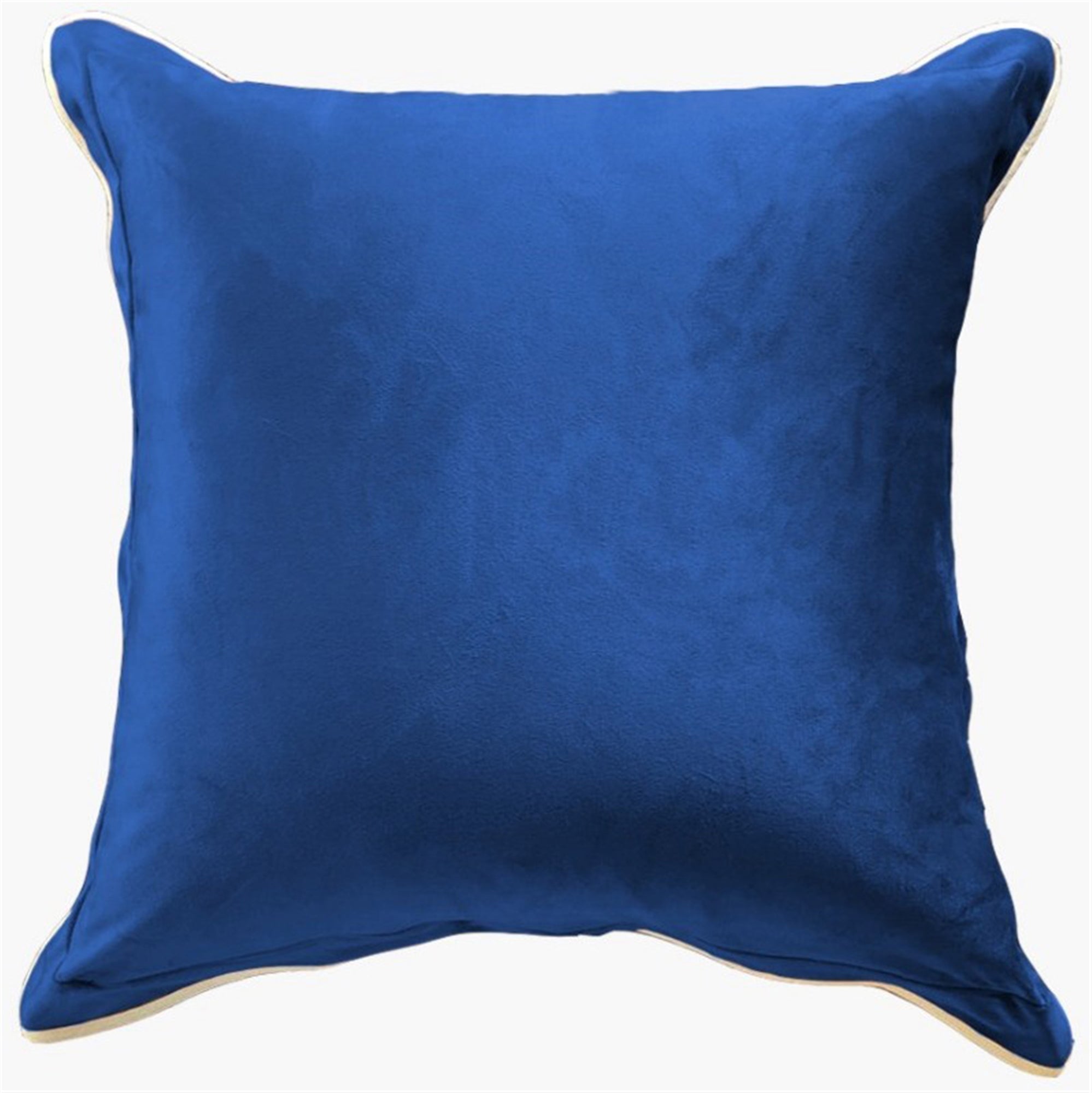 Velvet Pillow, Blue - Blue