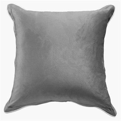 Velvet Pillow, Grey - Grey