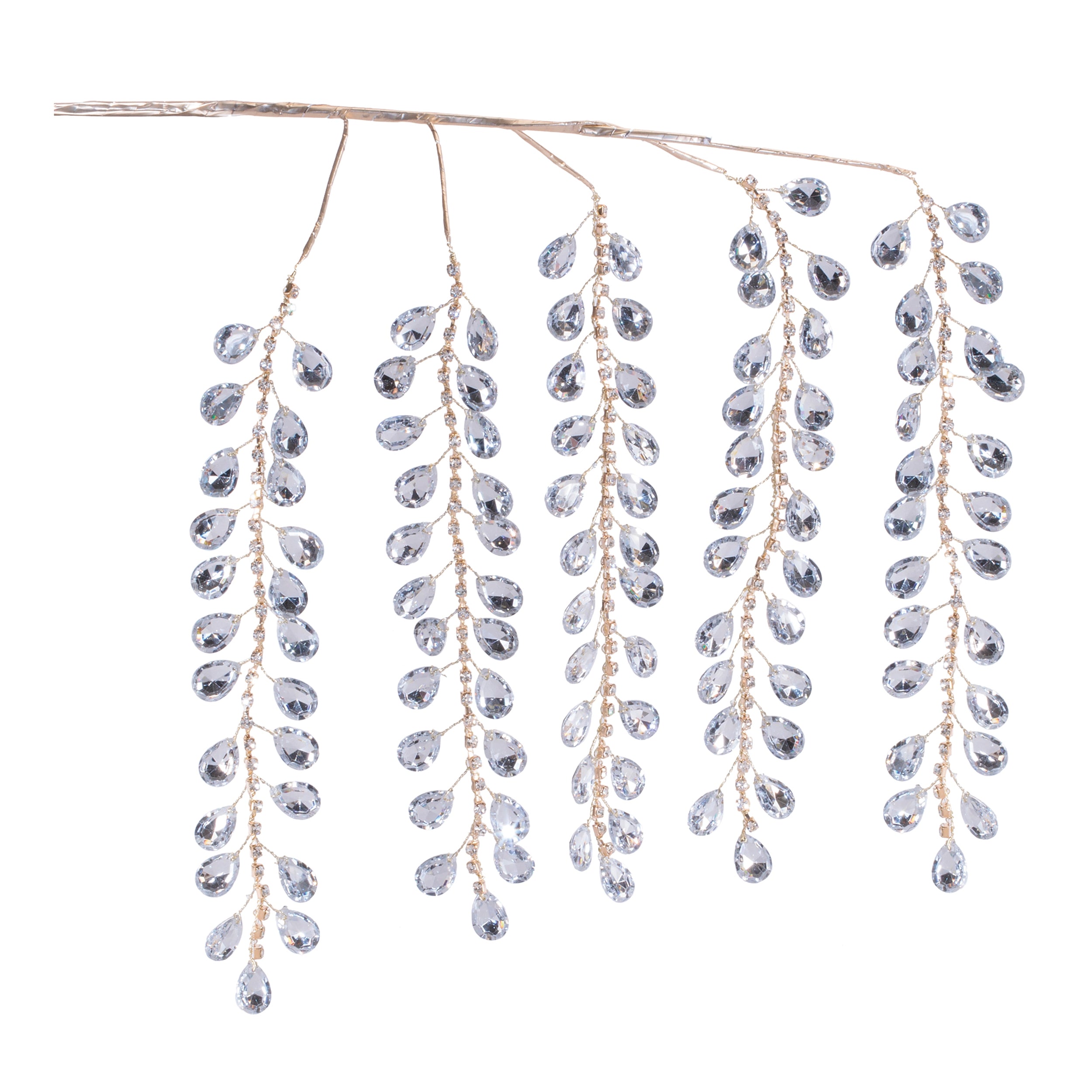 Jewel Drop Spray 31”H Acrylic