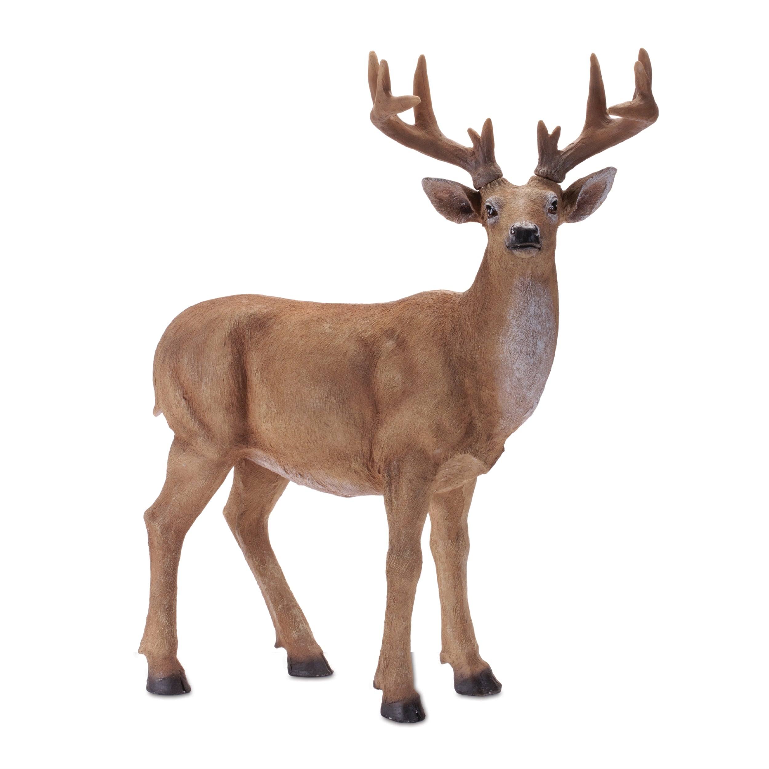 Deer 25"L x 31"H Resin