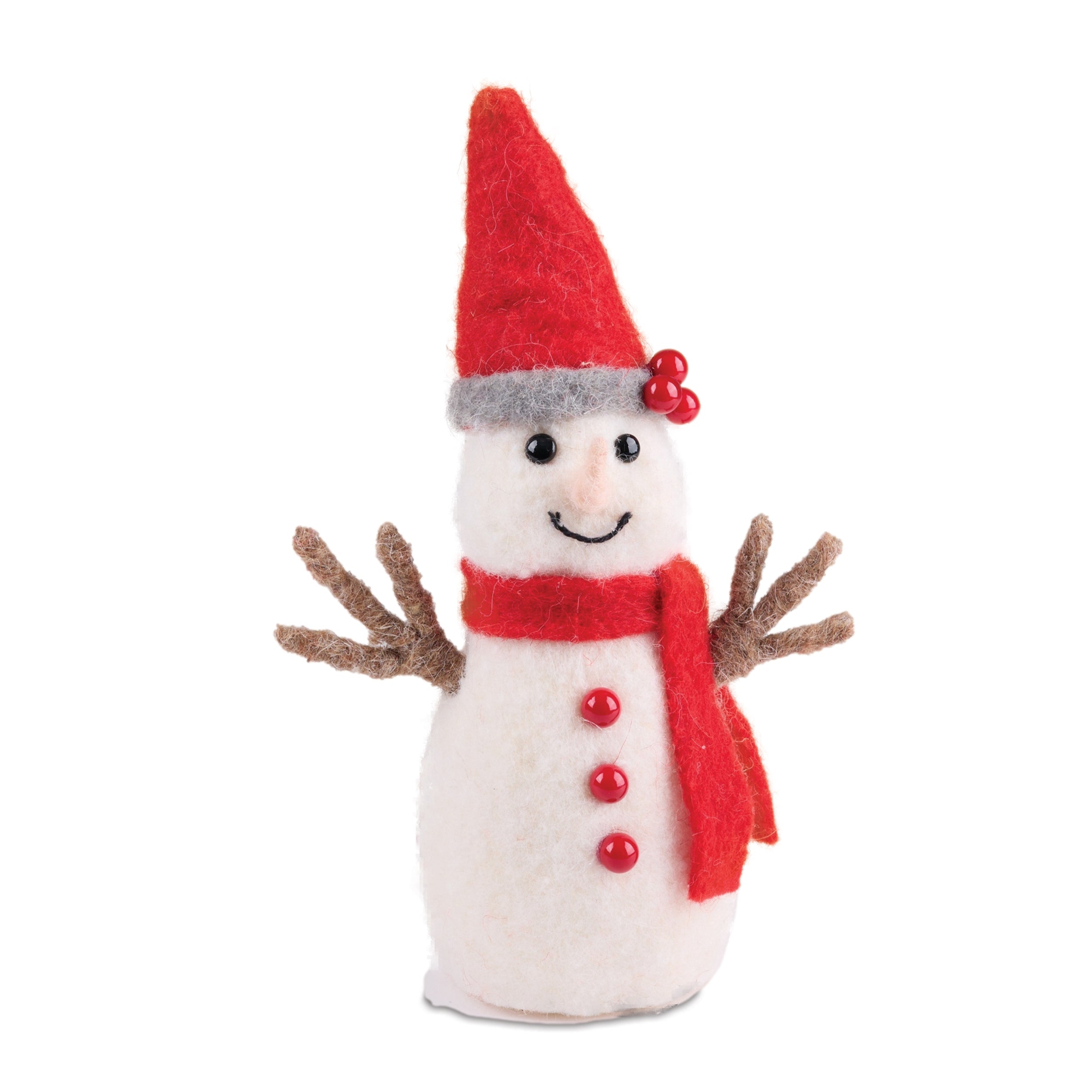 Snowman 8”H Foam/Felt