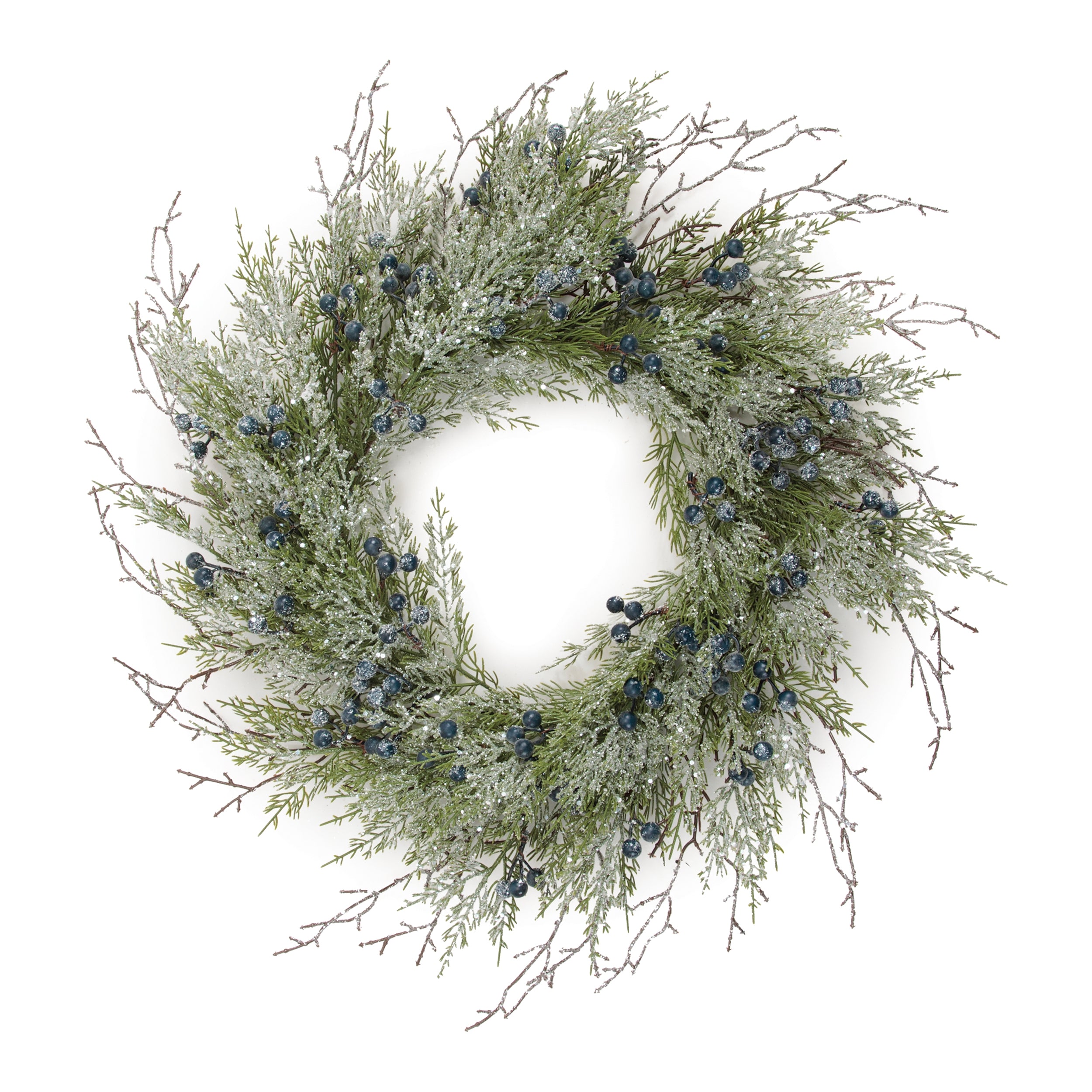 Juniper Wreath 24”D