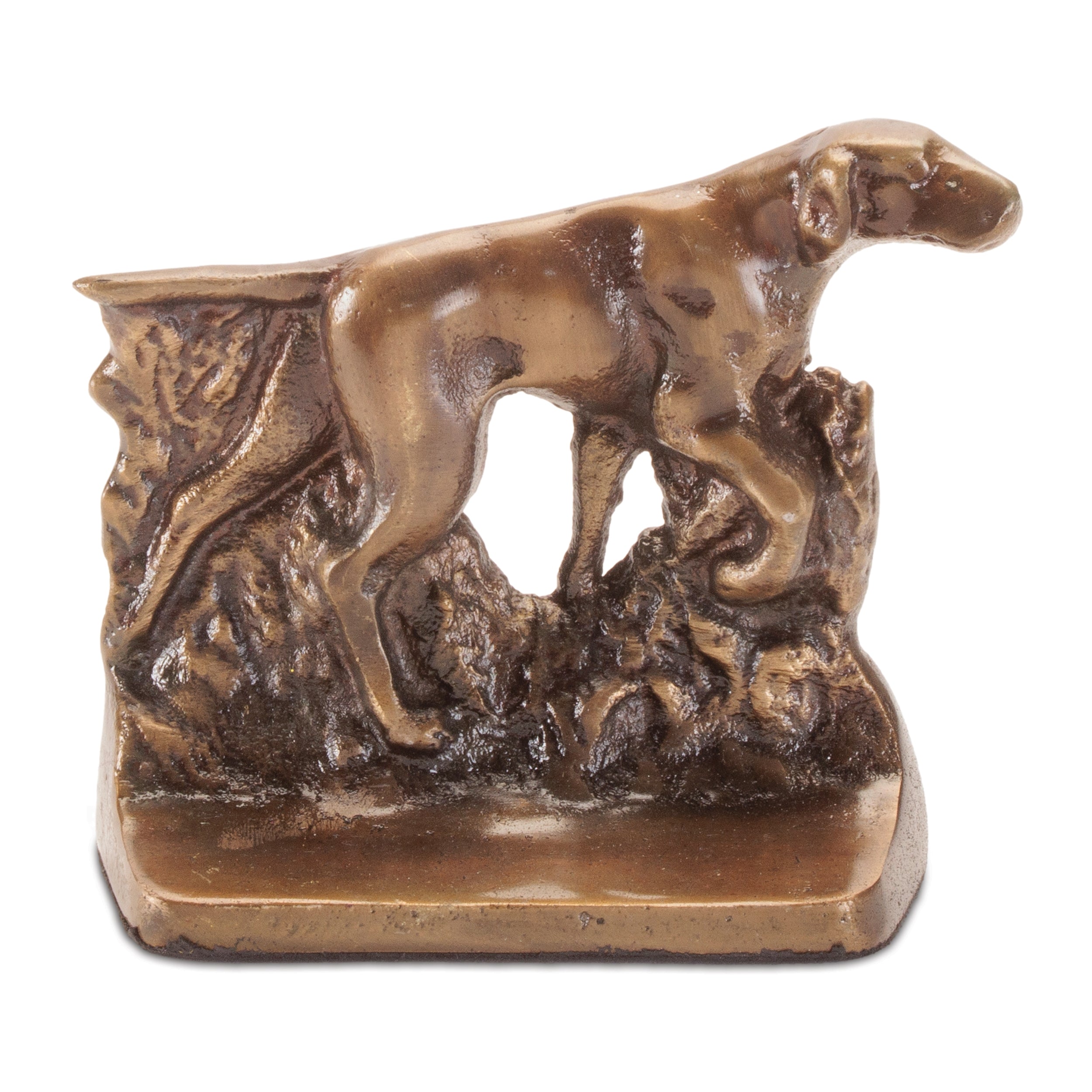 Hunting Dog 4.5”H Aluminum