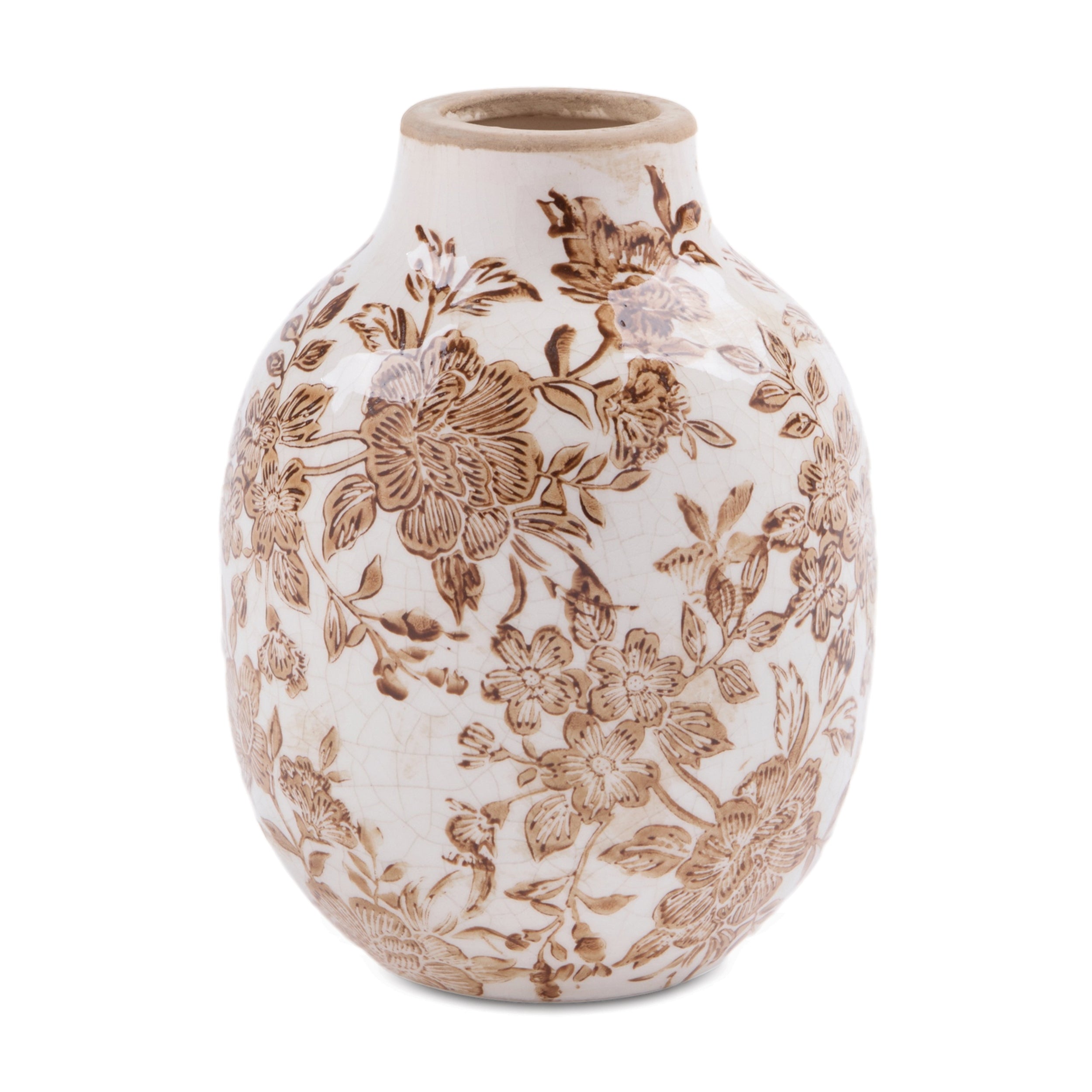 Vase 6.25”H Ceramic