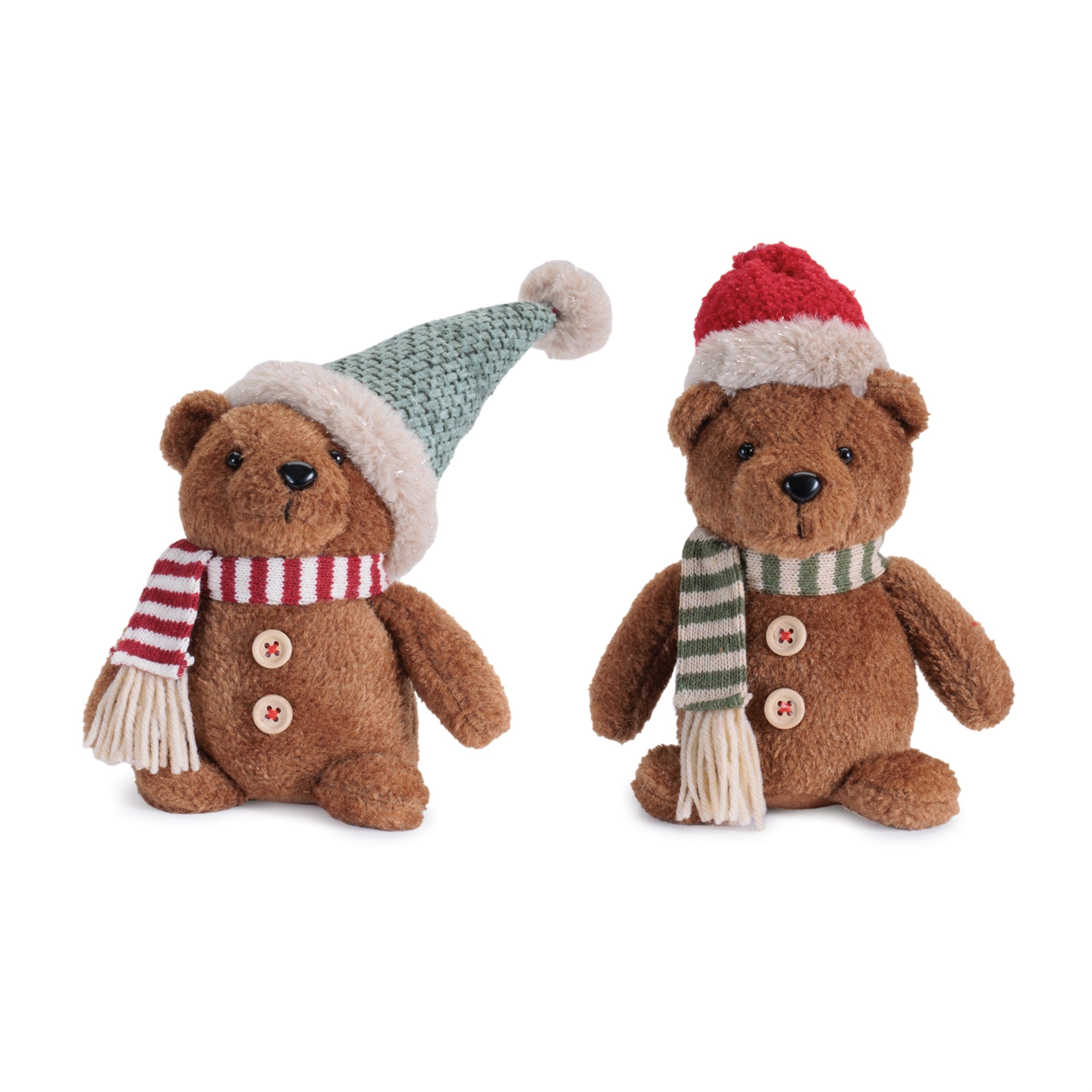 Bear (2 set of) 8”H Polyester