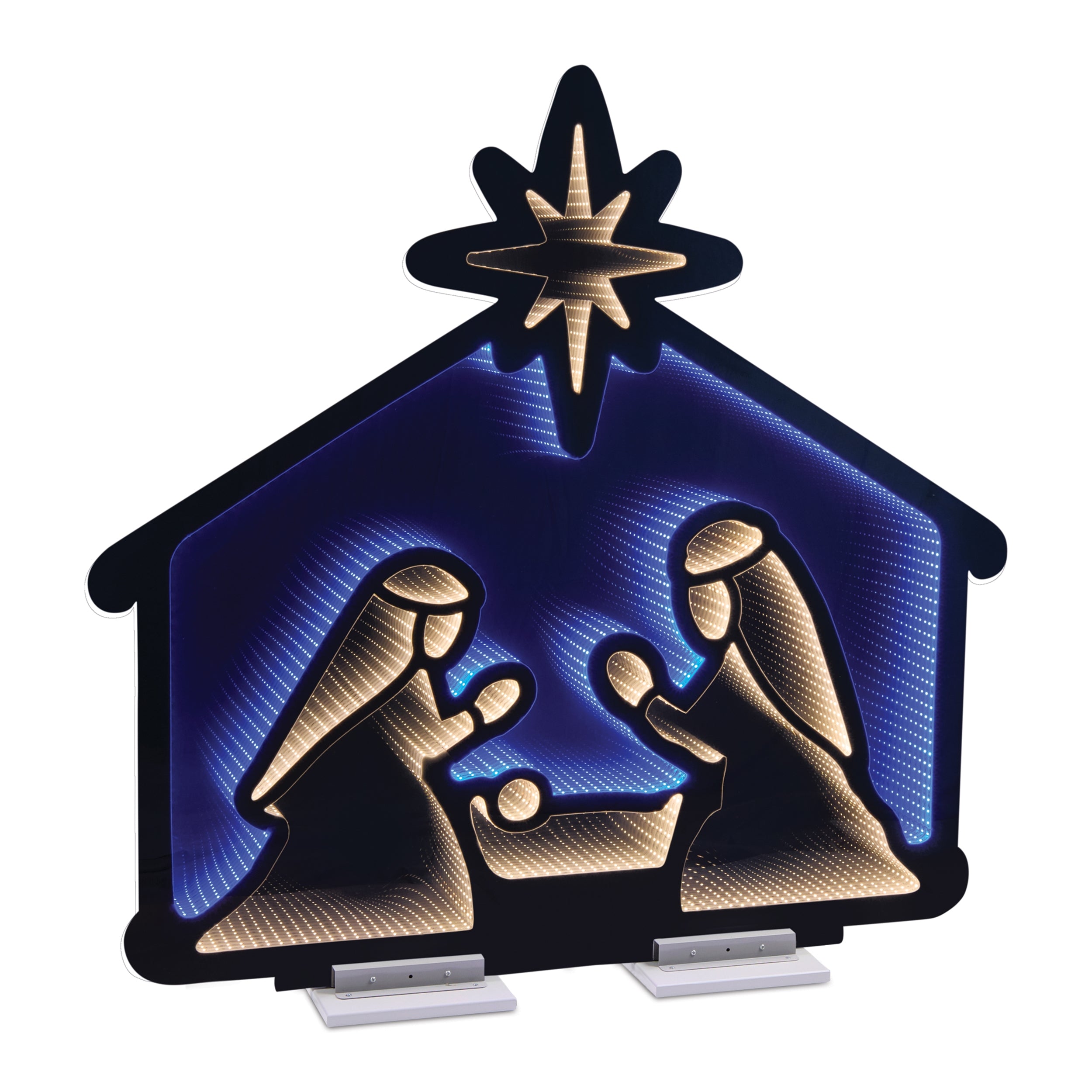 Holy Family Ekkolight 50"L x 48"H Acrylic UL Plug