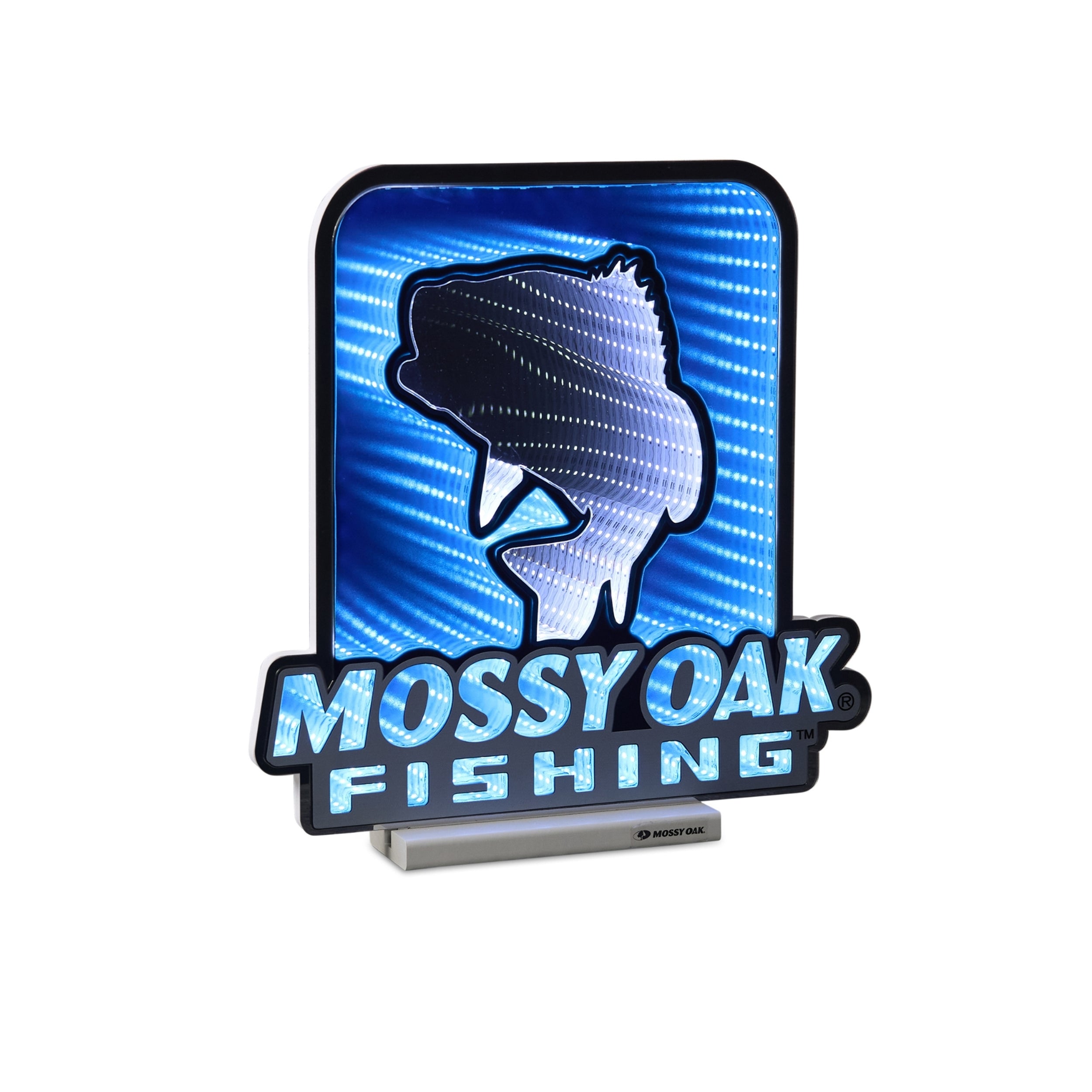 Mossy Oak Fish Logo Ekkolight 16”H Acrylic UL Plug