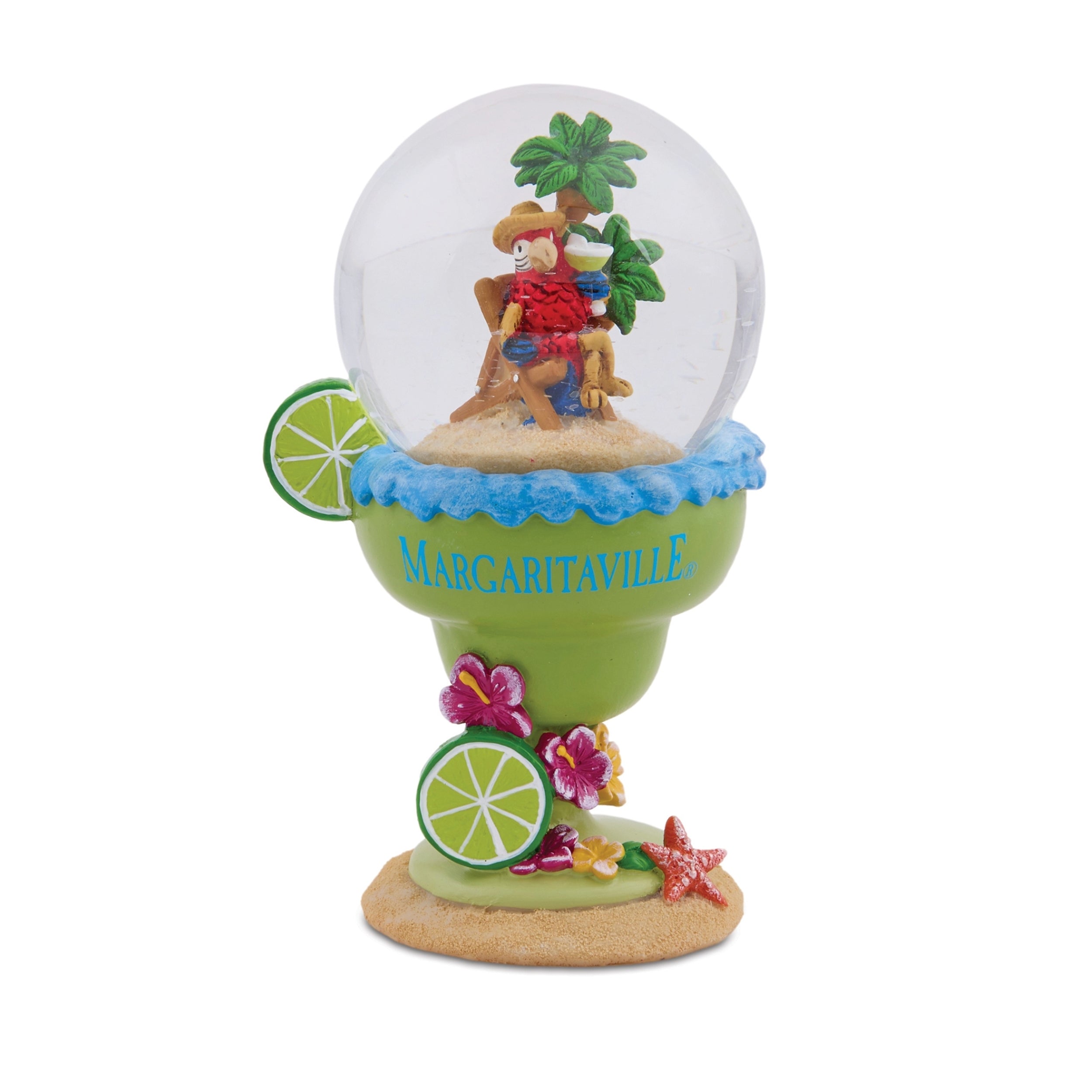 Margaritaville Water Globe 5”H Resin