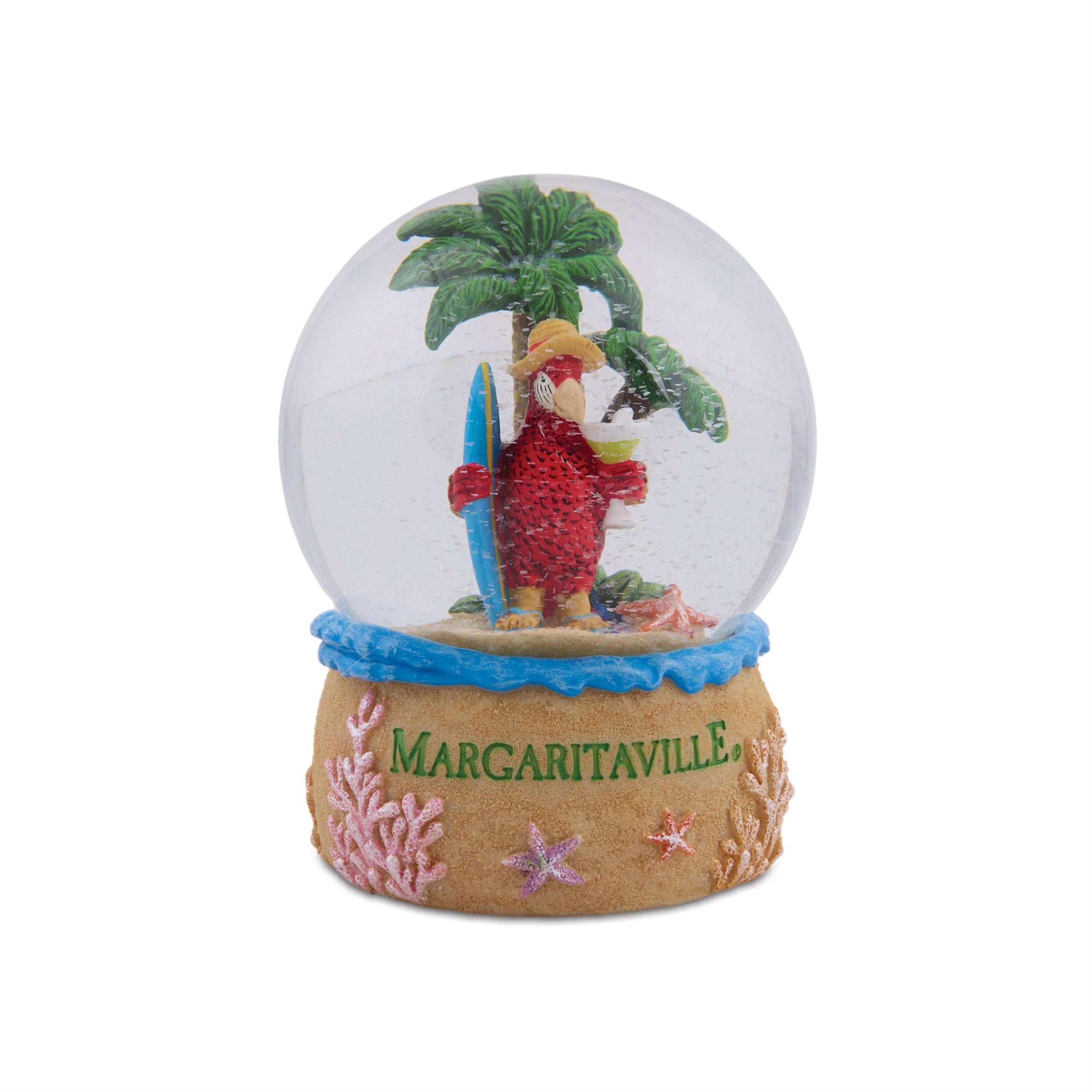 Margaritaville Water Globe 5.25”H Resin