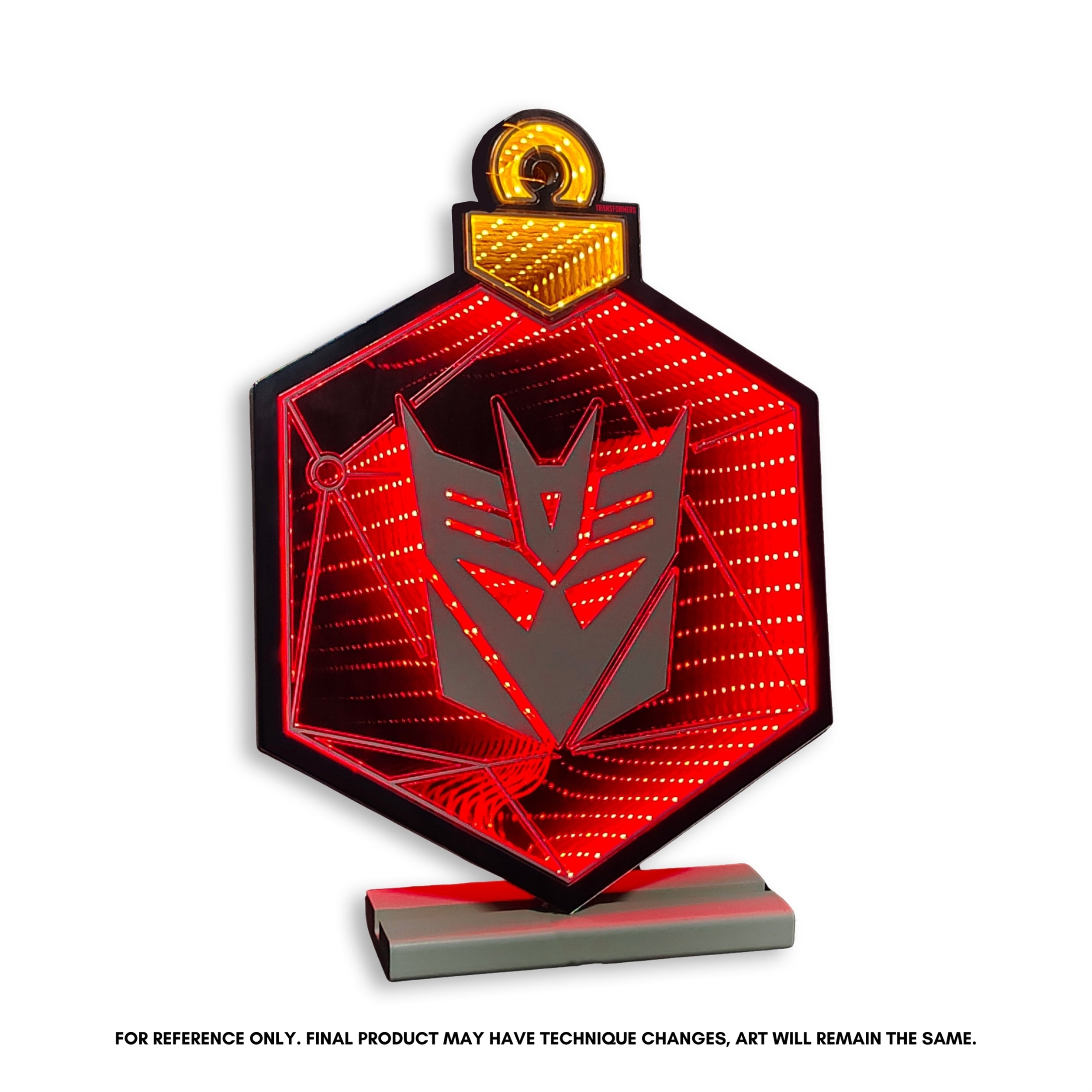 Hasbro Decepticon Ornament Ekkolight 15”H Acrylic UL Plug