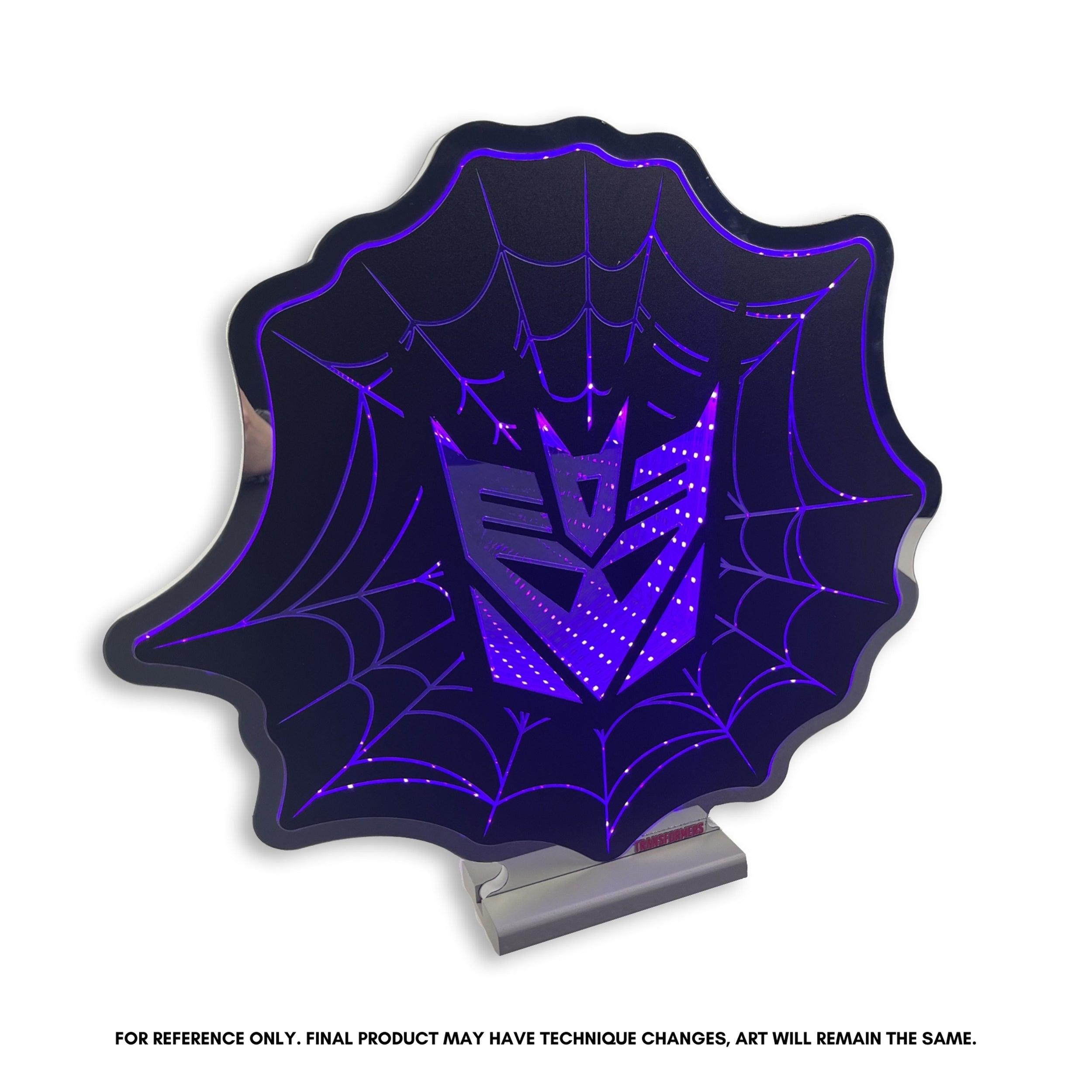 Hasbro Deceticon Web Ekkolight 18”H Acrylic UL Plug