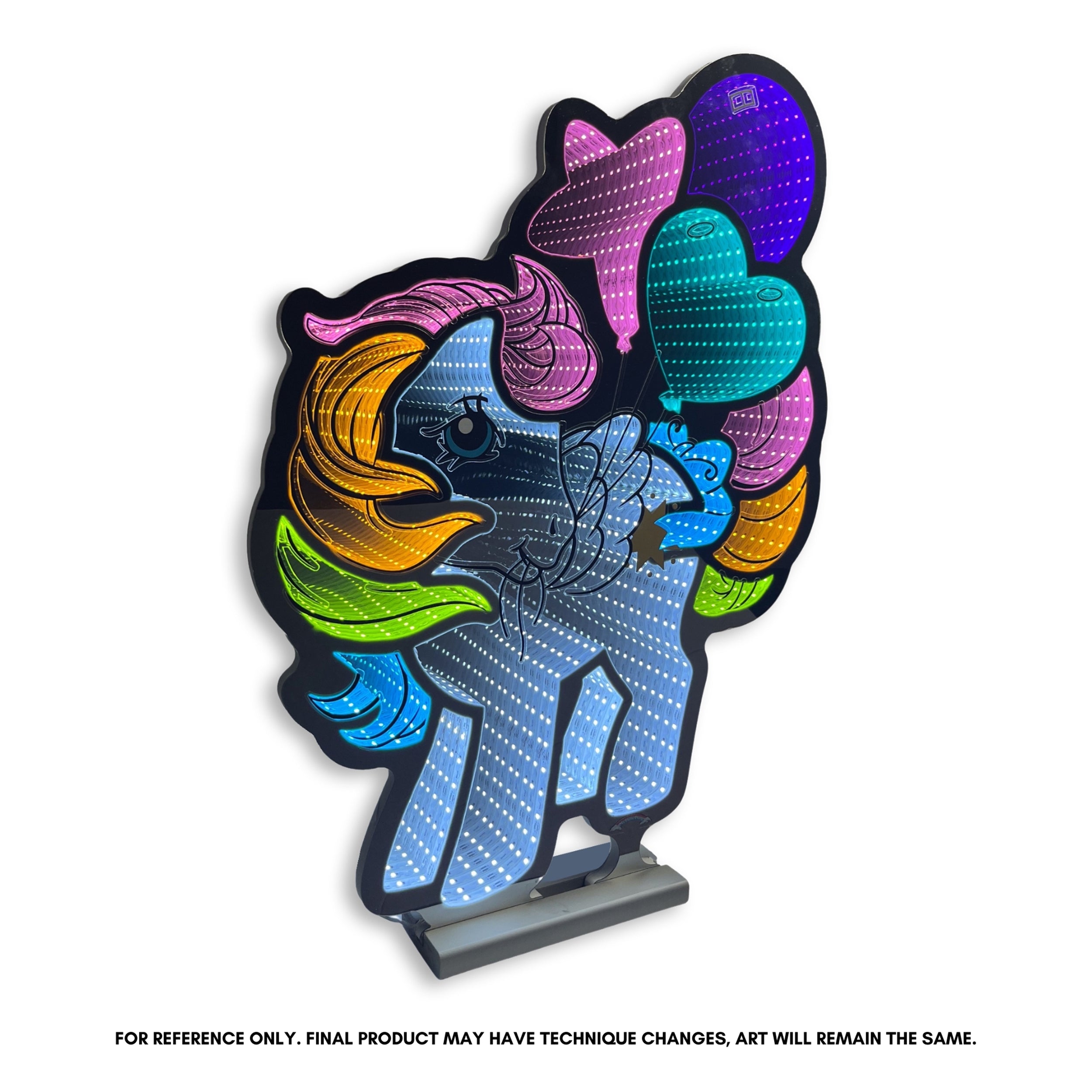 Hasbro My Little Pony w/Balloons Ekkolight 24”H Acrylic UL Plug