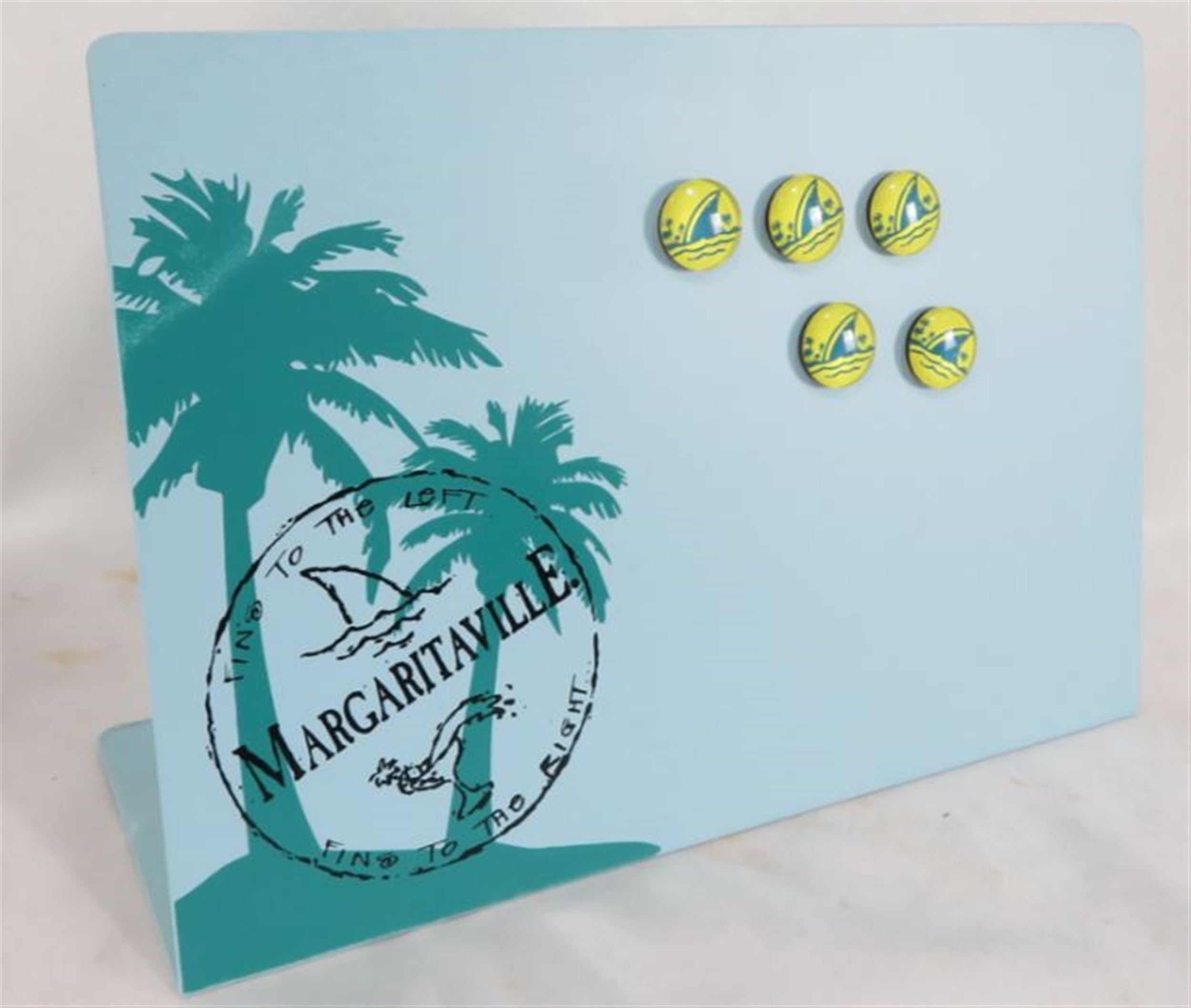 Margaritaville Magnet Board 12.5"L x 9"H Iron